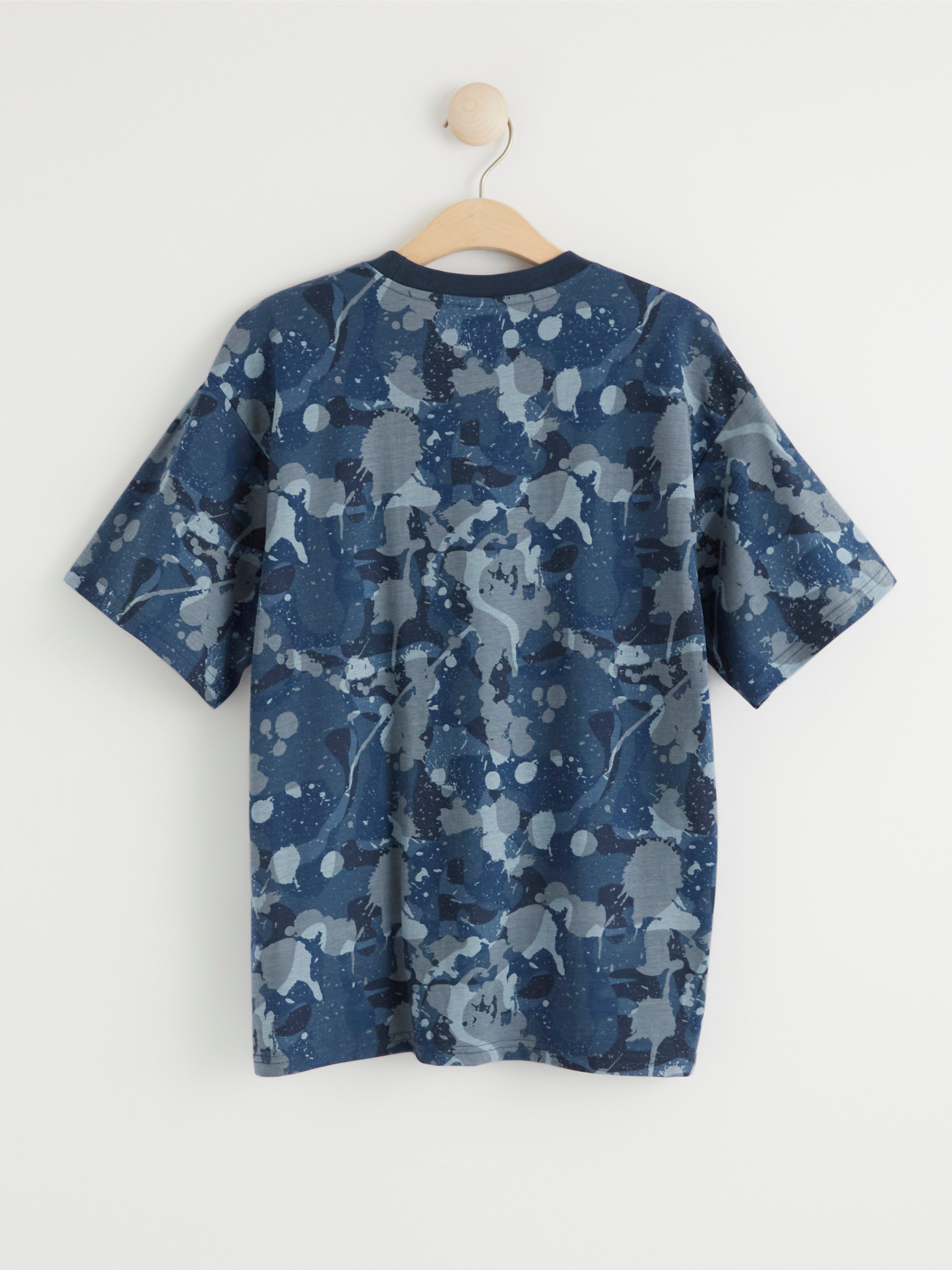 T-shirt - Barn - Blå