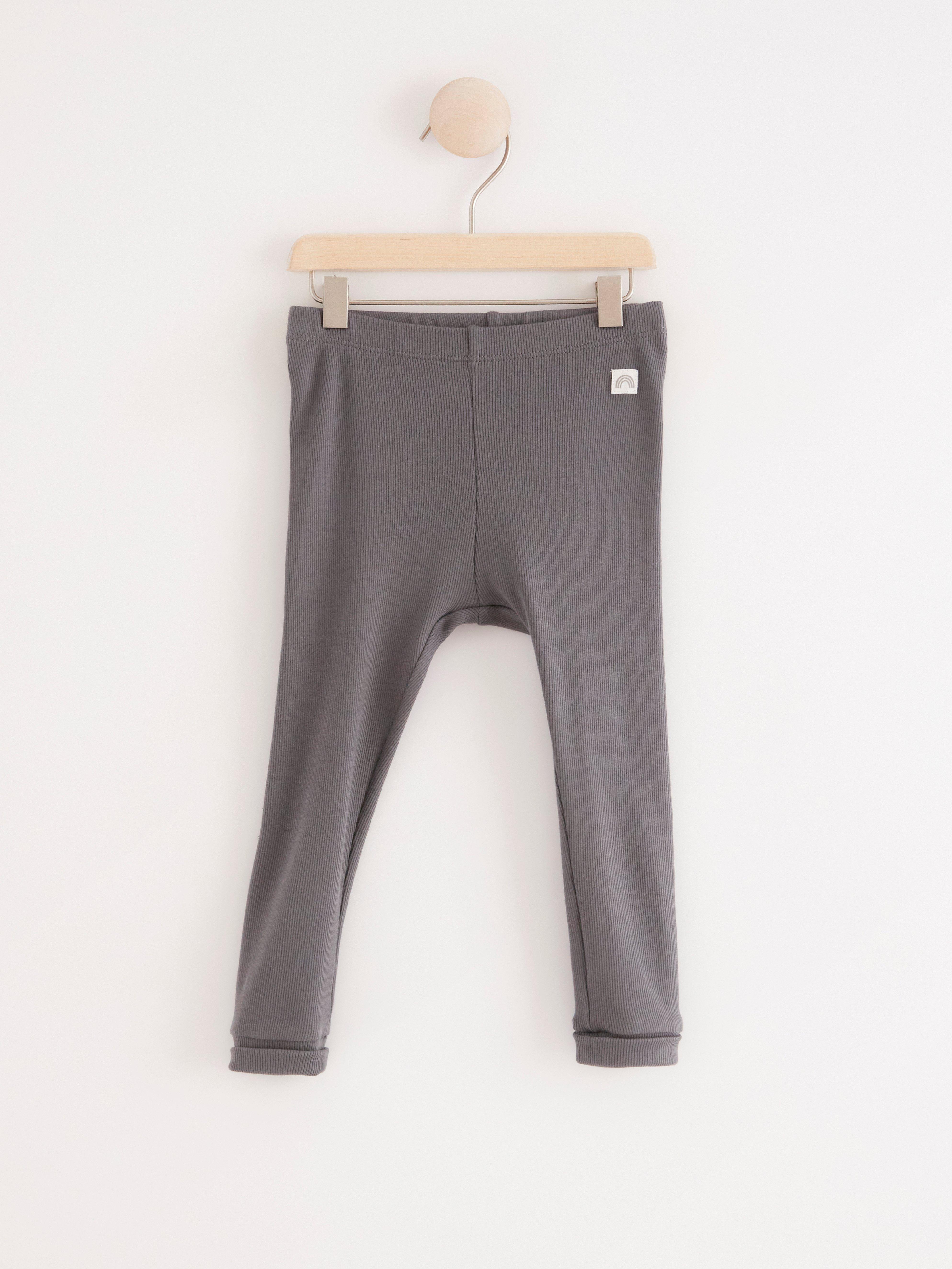 Leggings - Barn - Grå