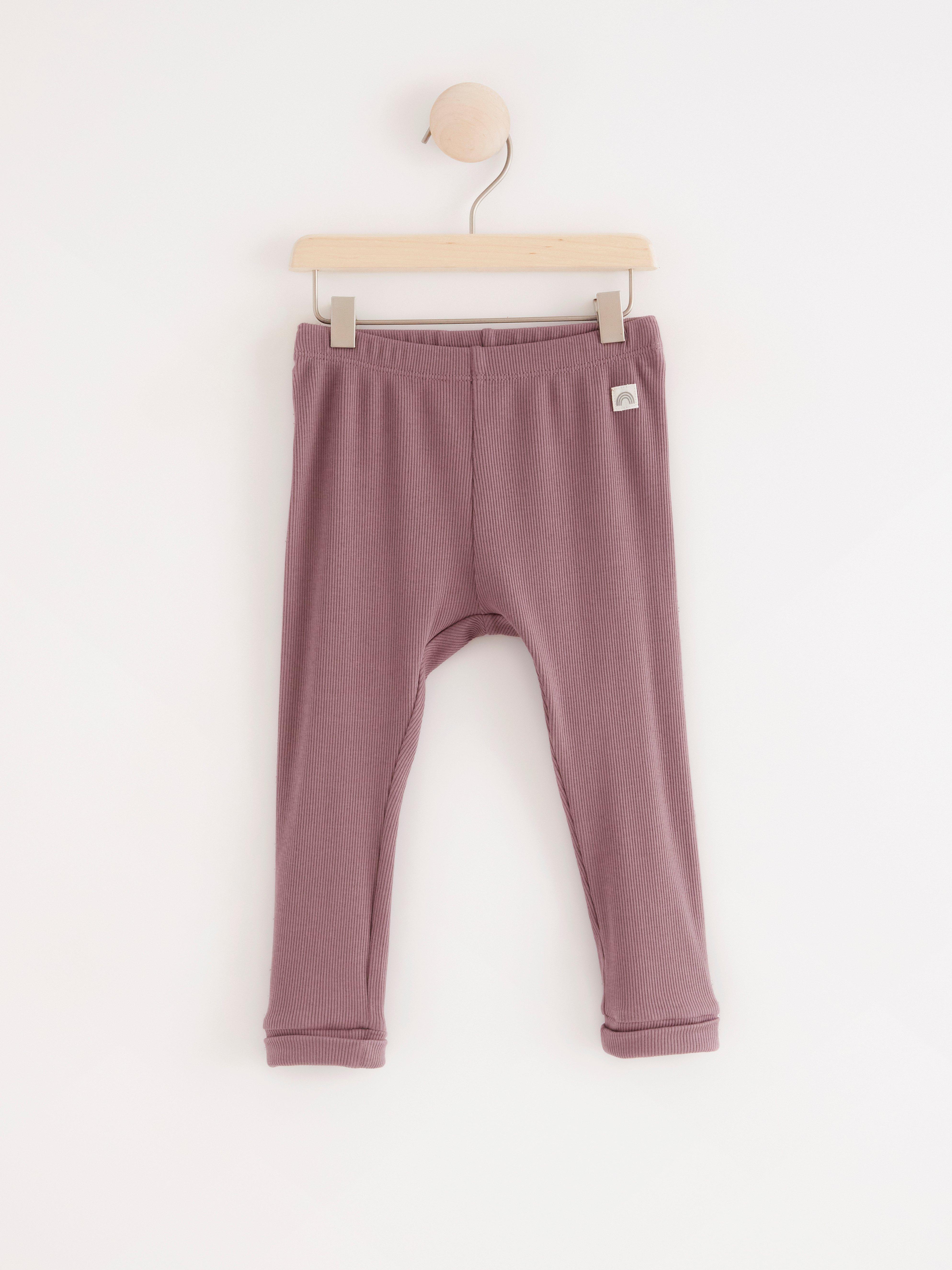 Leggings - Barn - Lila