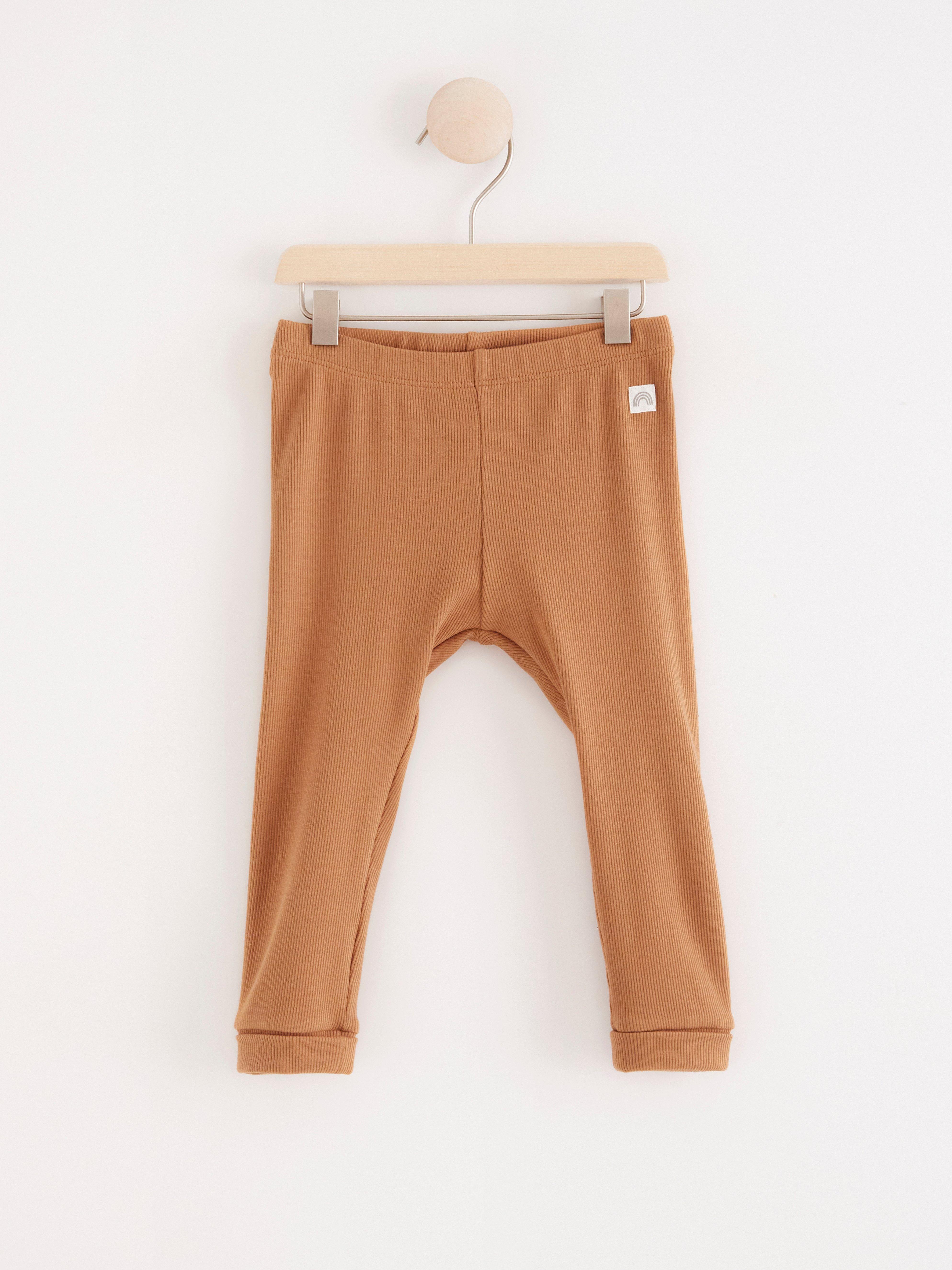 Leggings - Kids Wear - Brown
