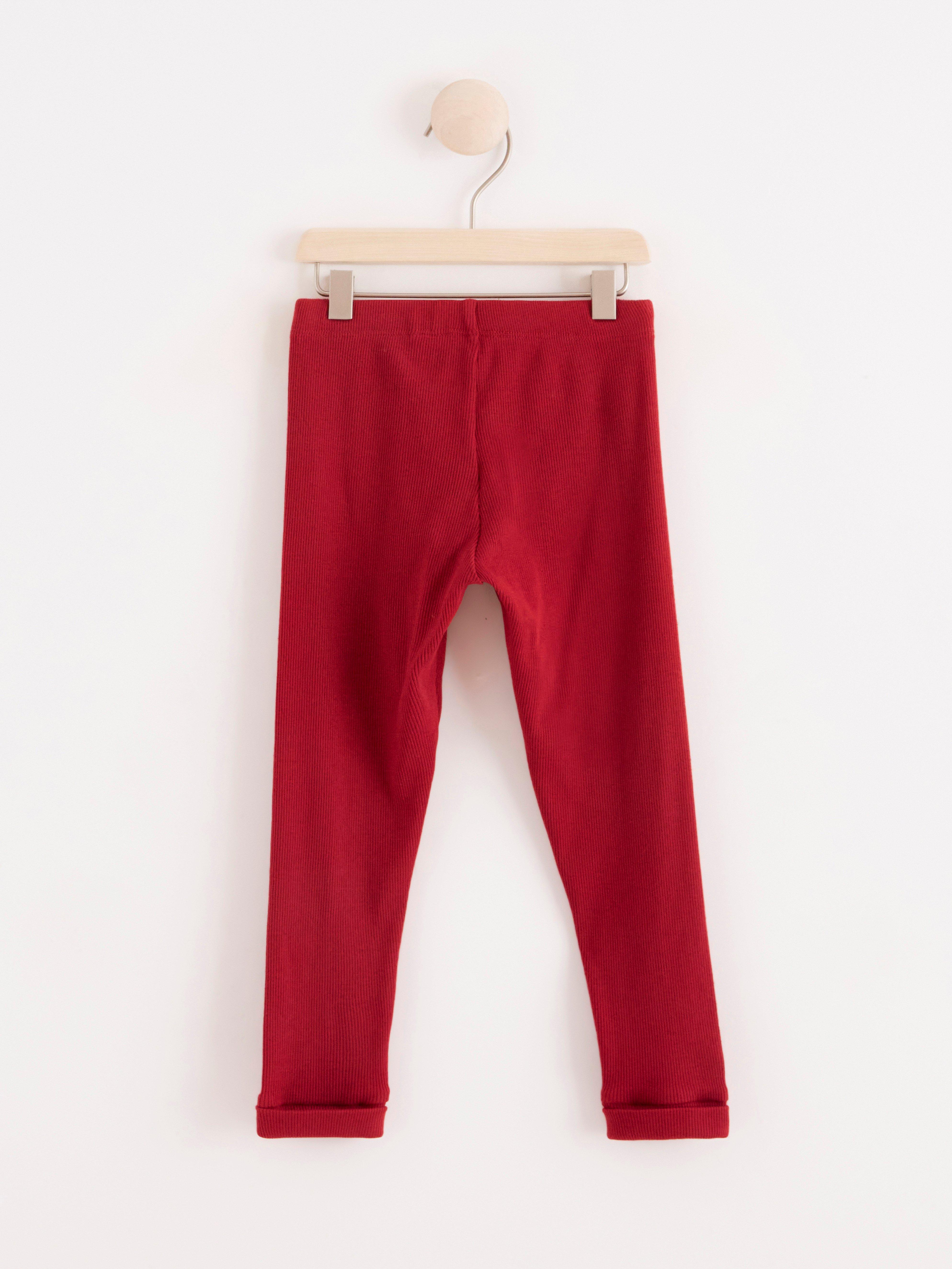 Leggingsit - Lapset - Punainen