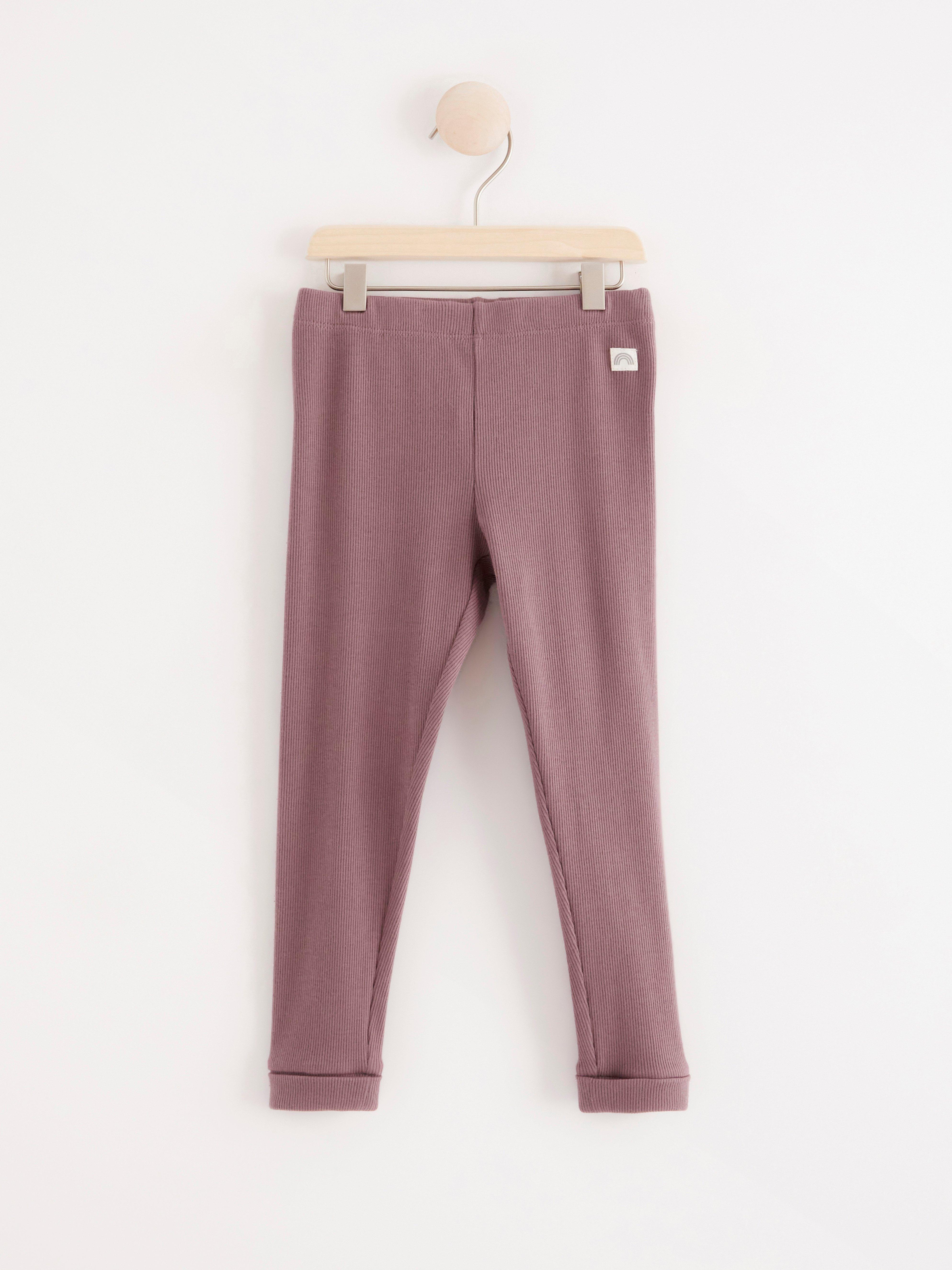 Leggings - Barn - Lila