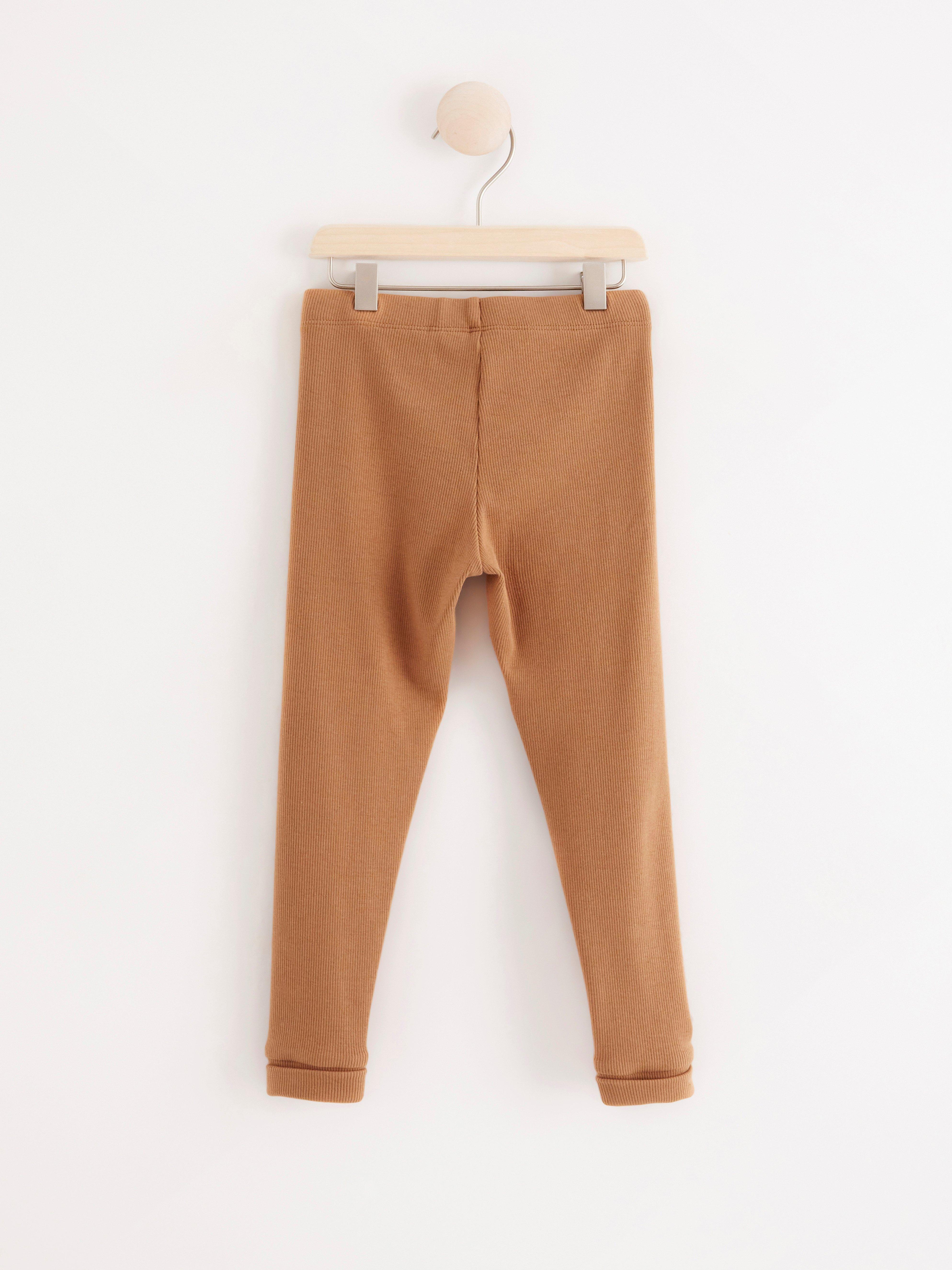 Leggingsit - Lapset - Ruskea