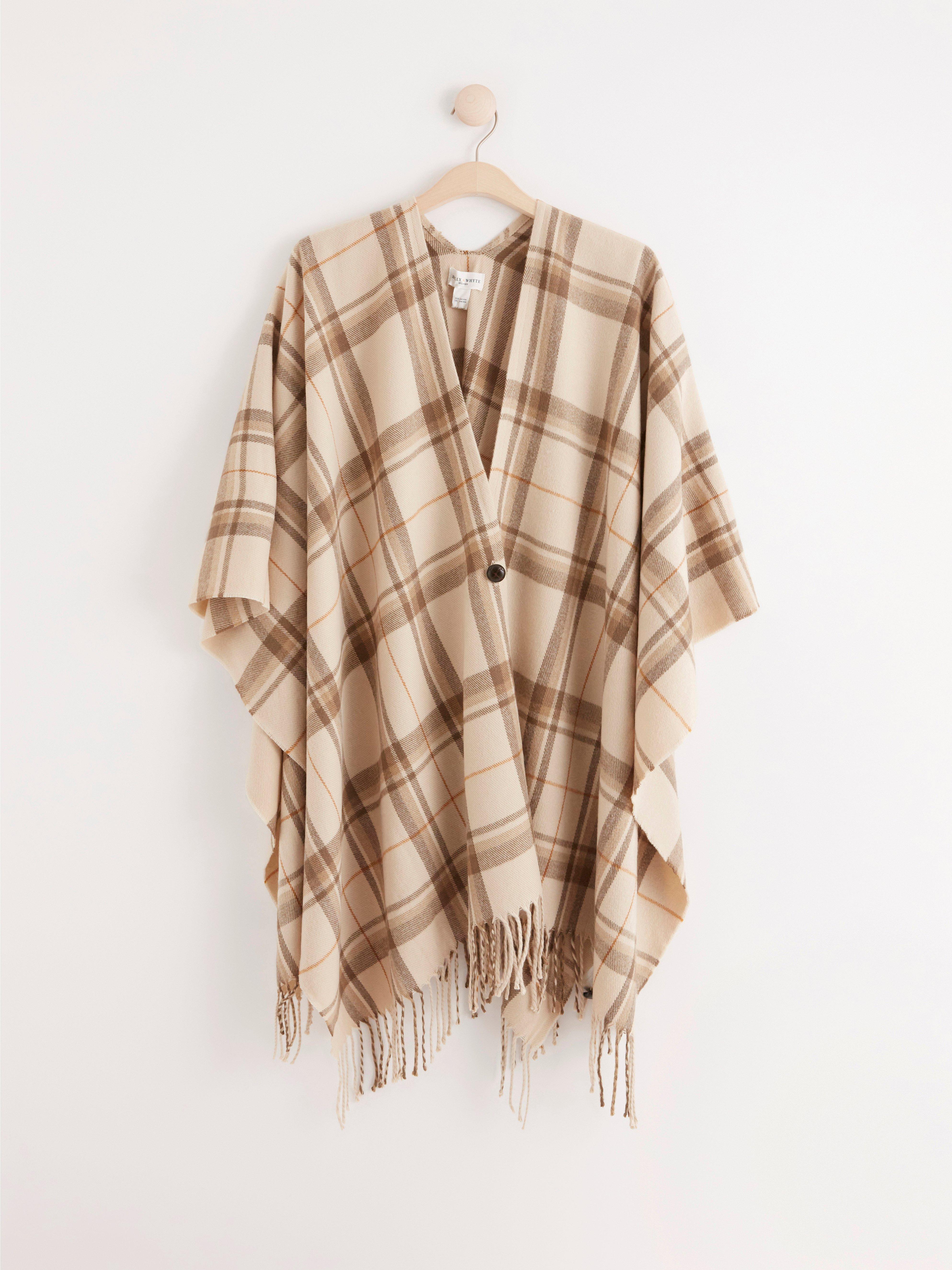 Poncho - Naiset - Khaki