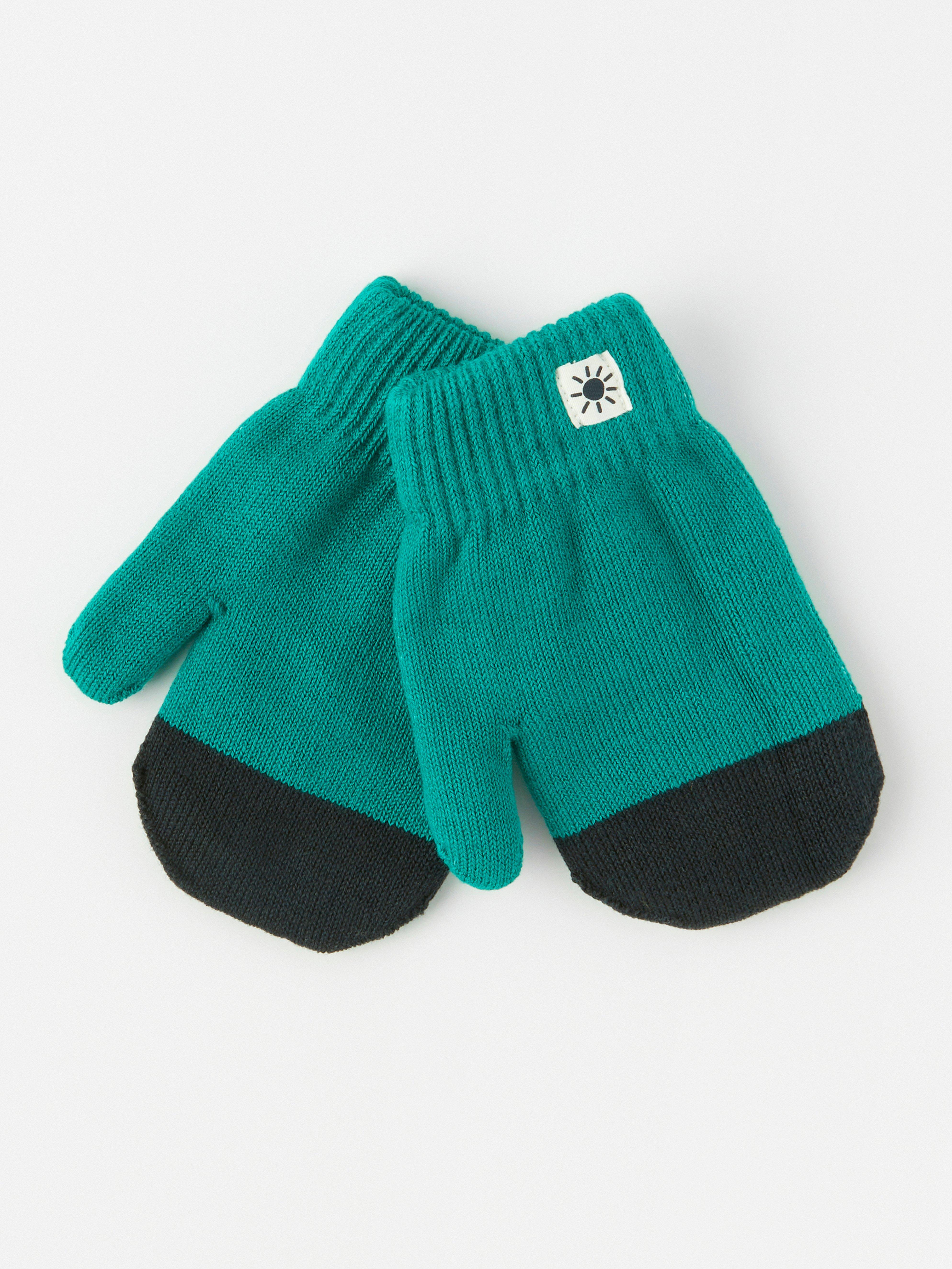 Mittens - Kids Wear - Green