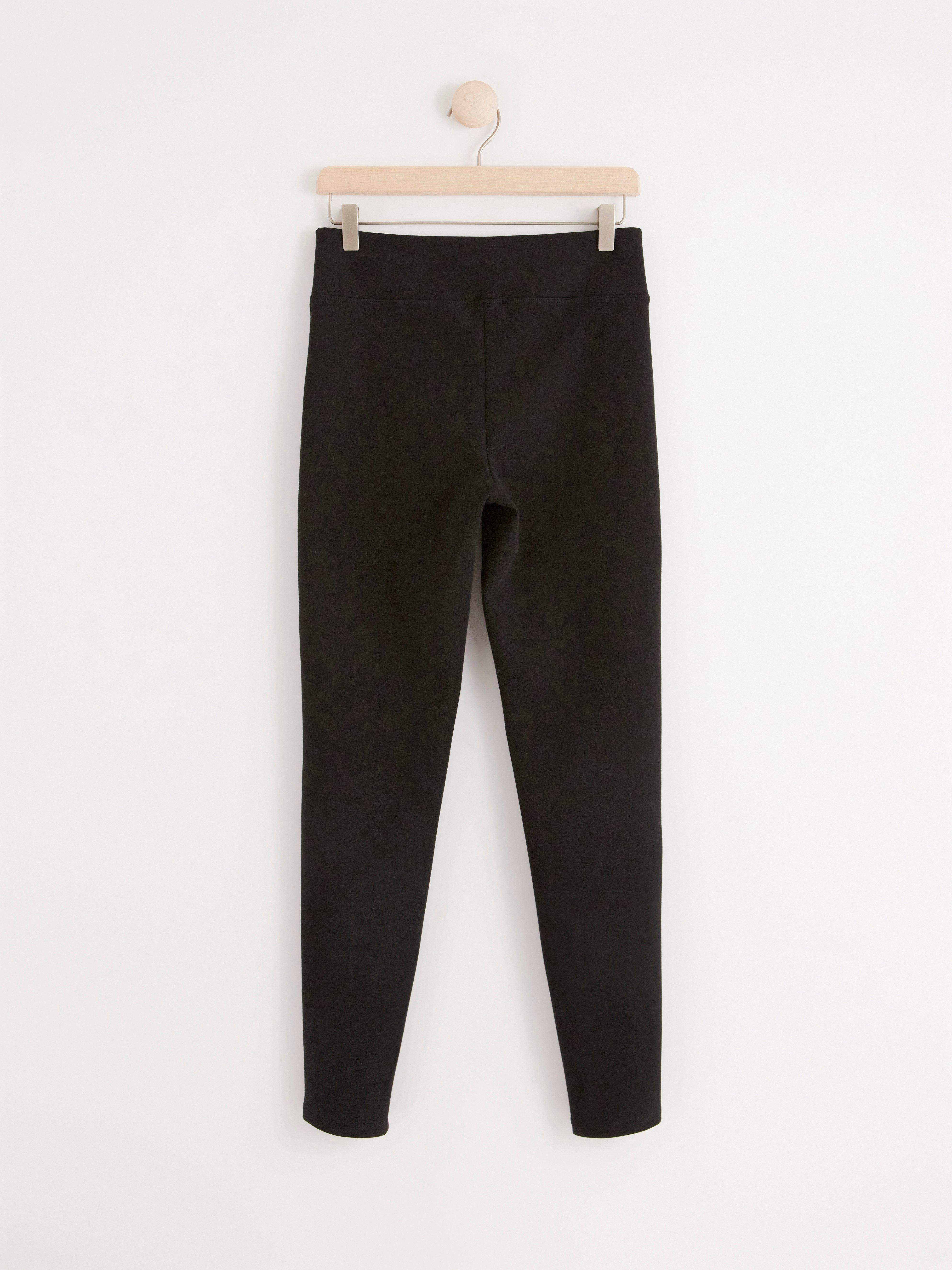 Leggings - Womens Wear - Black