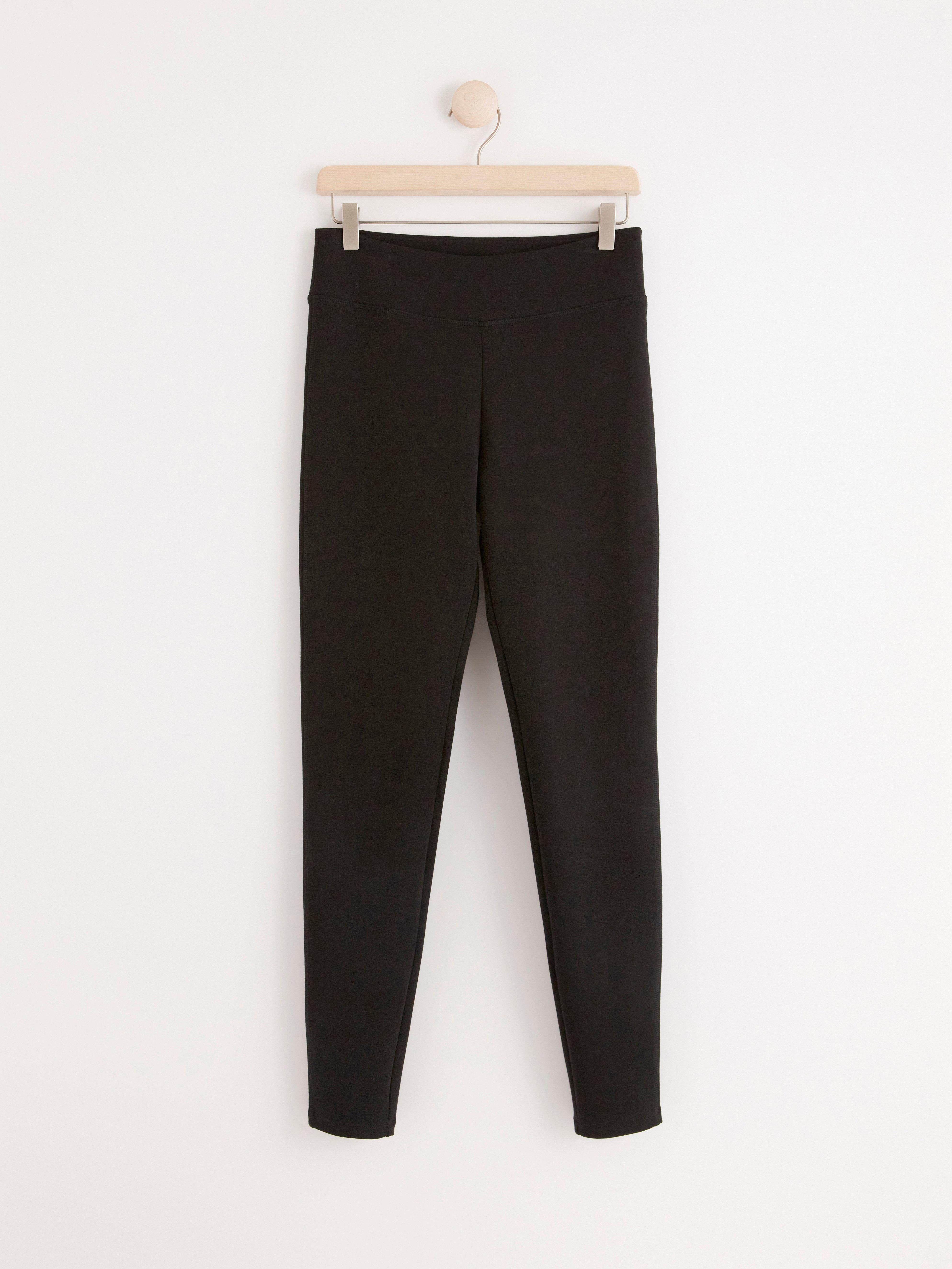 Leggings - Womens Wear - Black