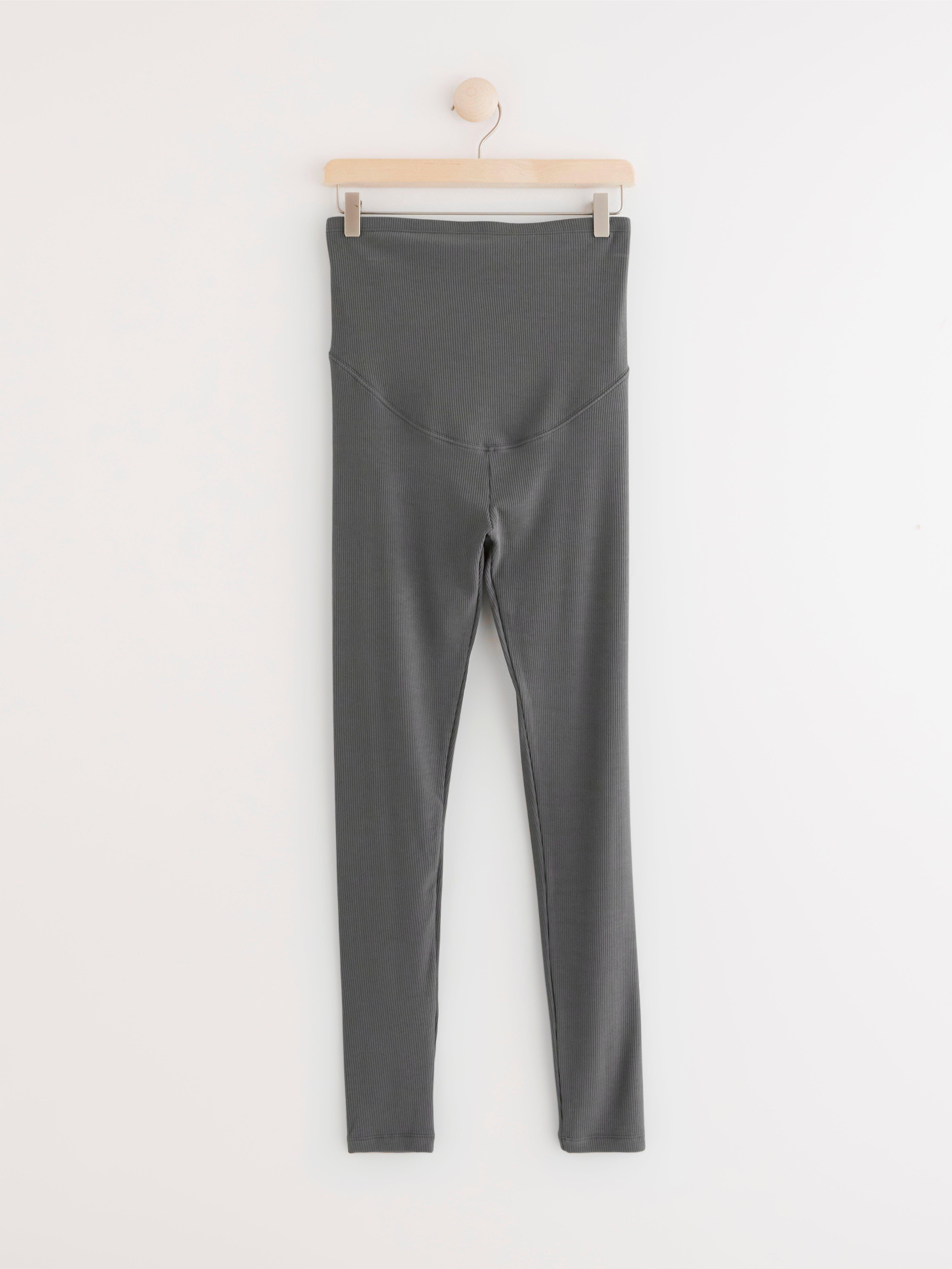 Maternity Leggings - Womens Wear - Grey