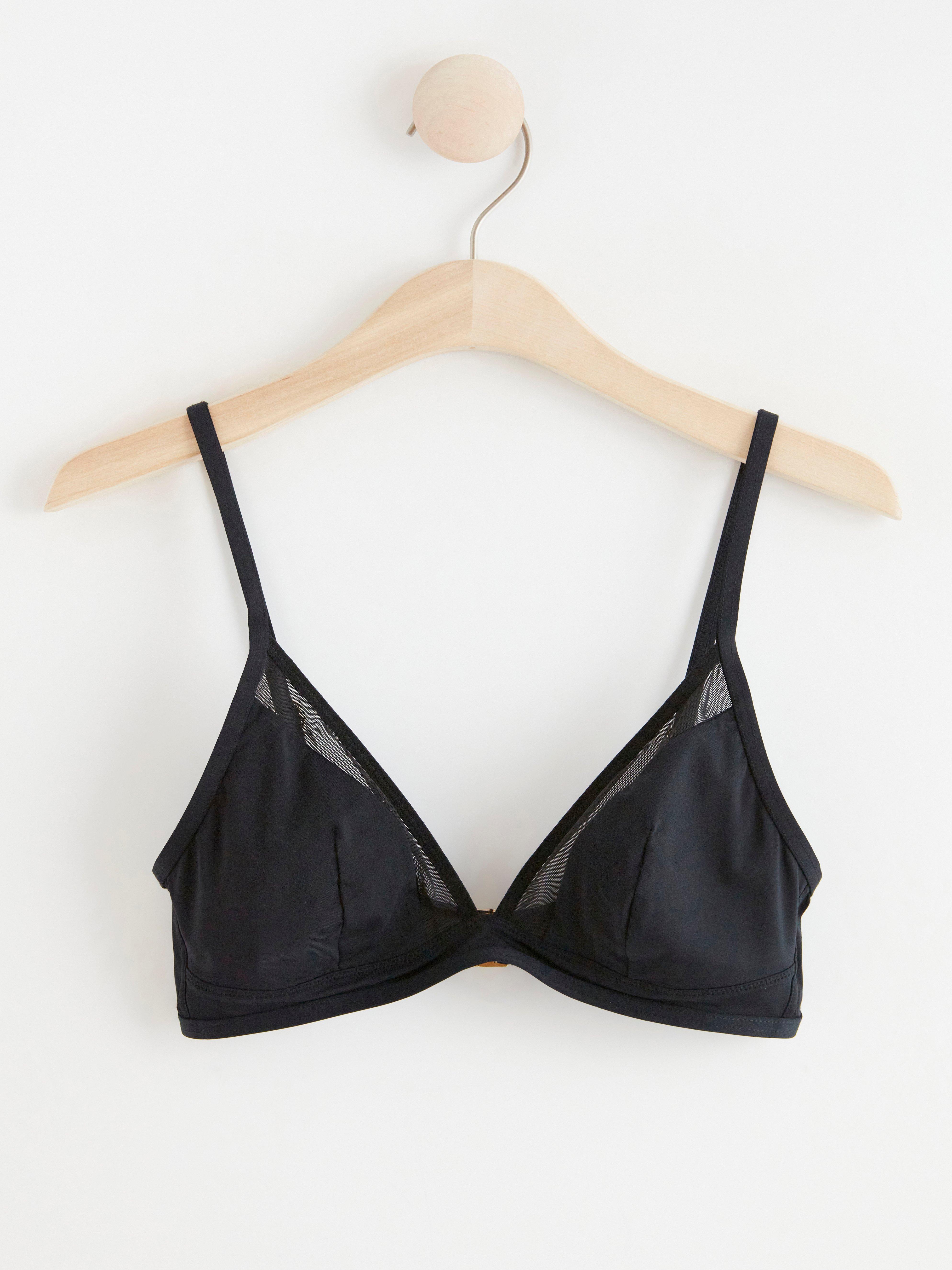 Triangle Bra - Lingerie - Black