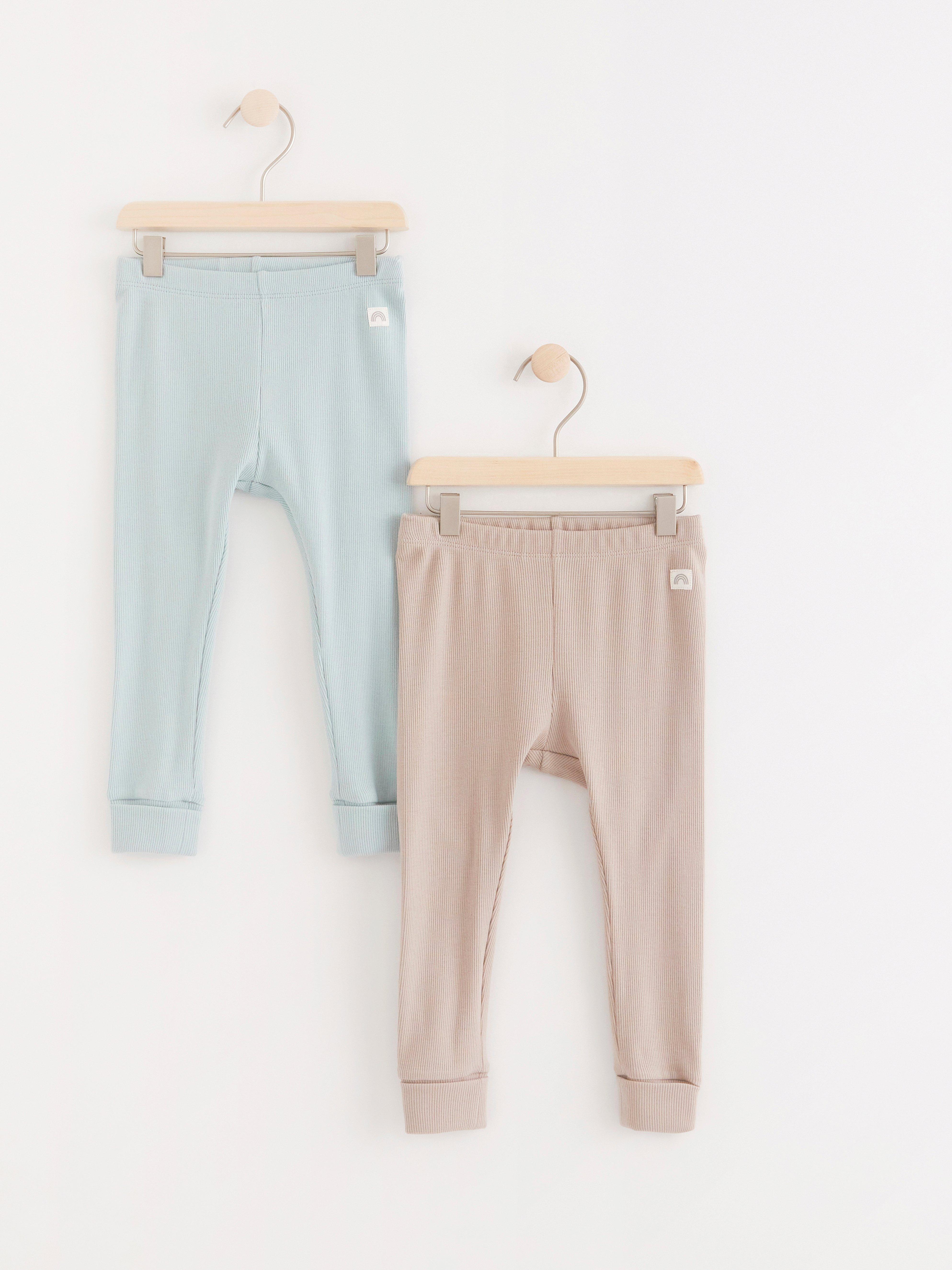 Leggingsit - Lapset - Sinivihreä