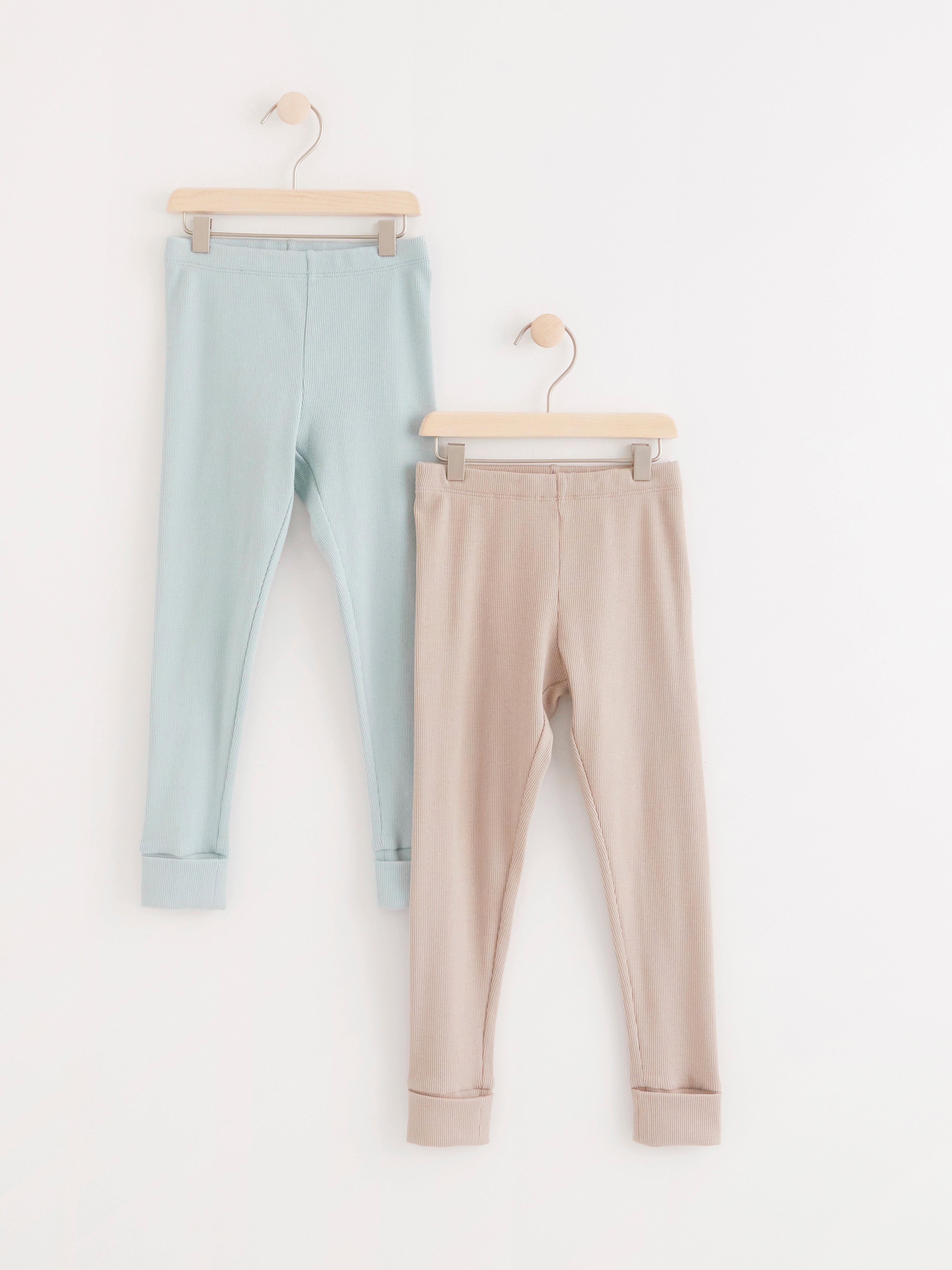 Leggingsit - Lapset - Sinivihreä