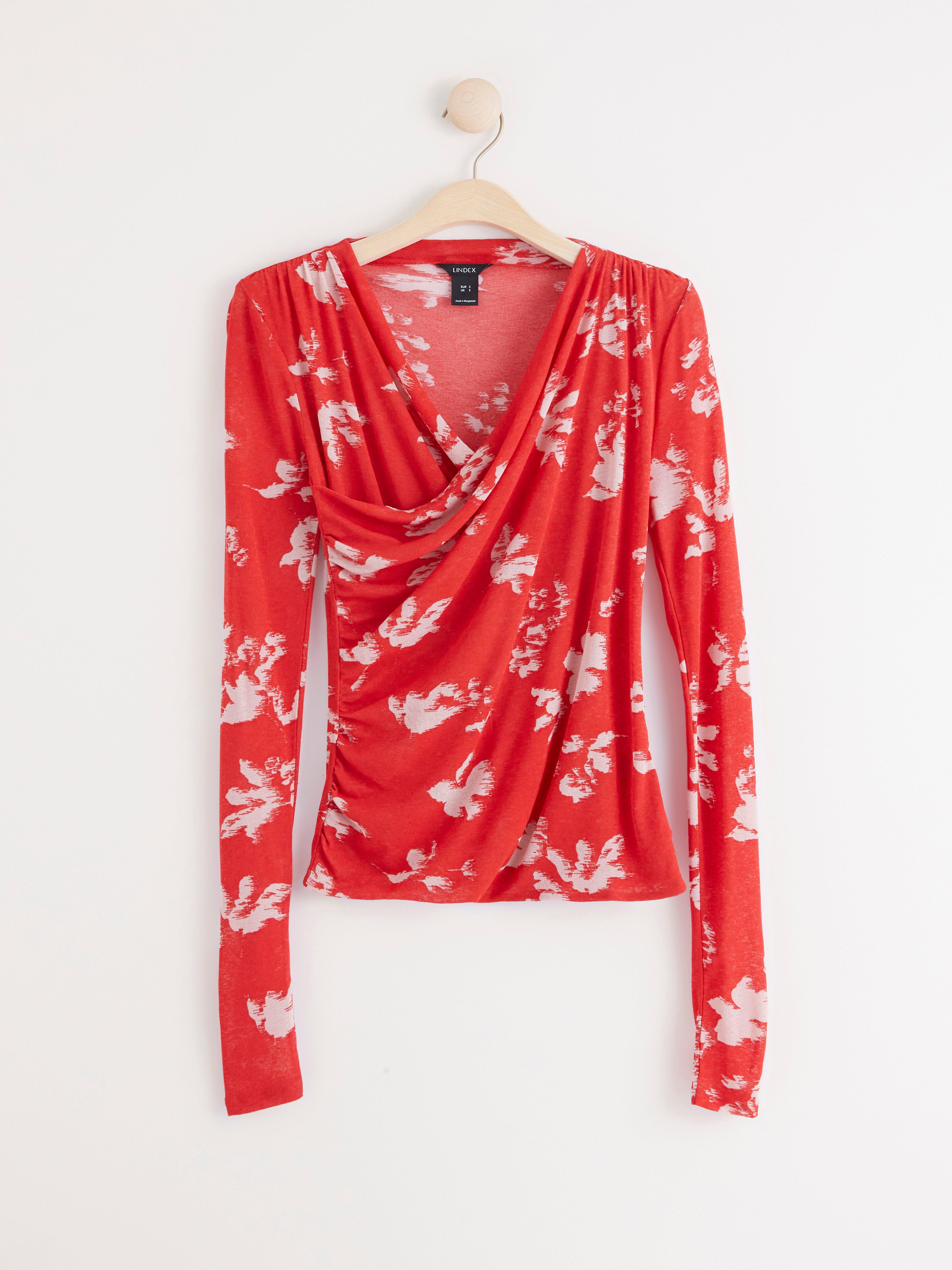 Top - Womens Wear - Red