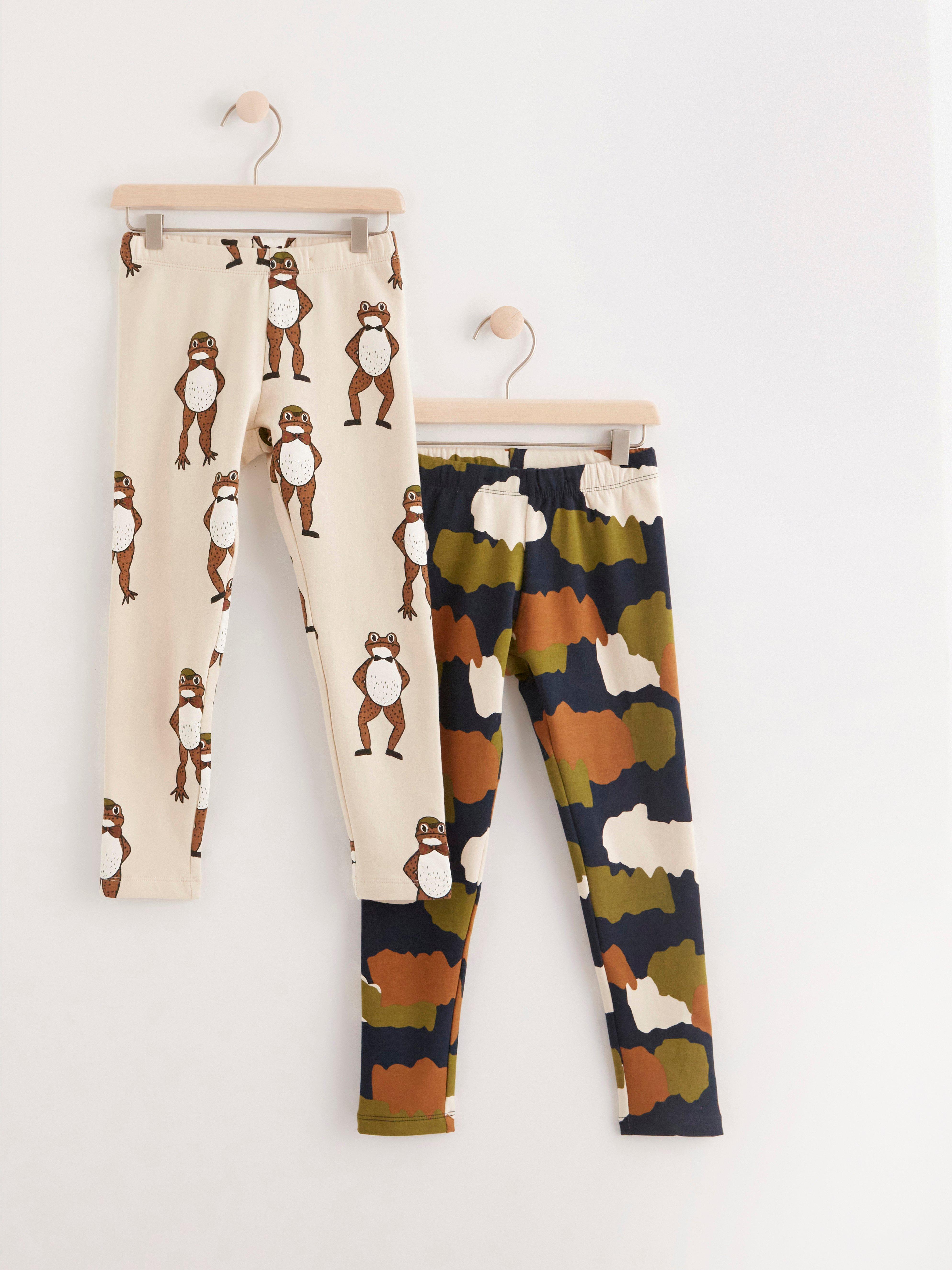 Leggings - Barn - Beige