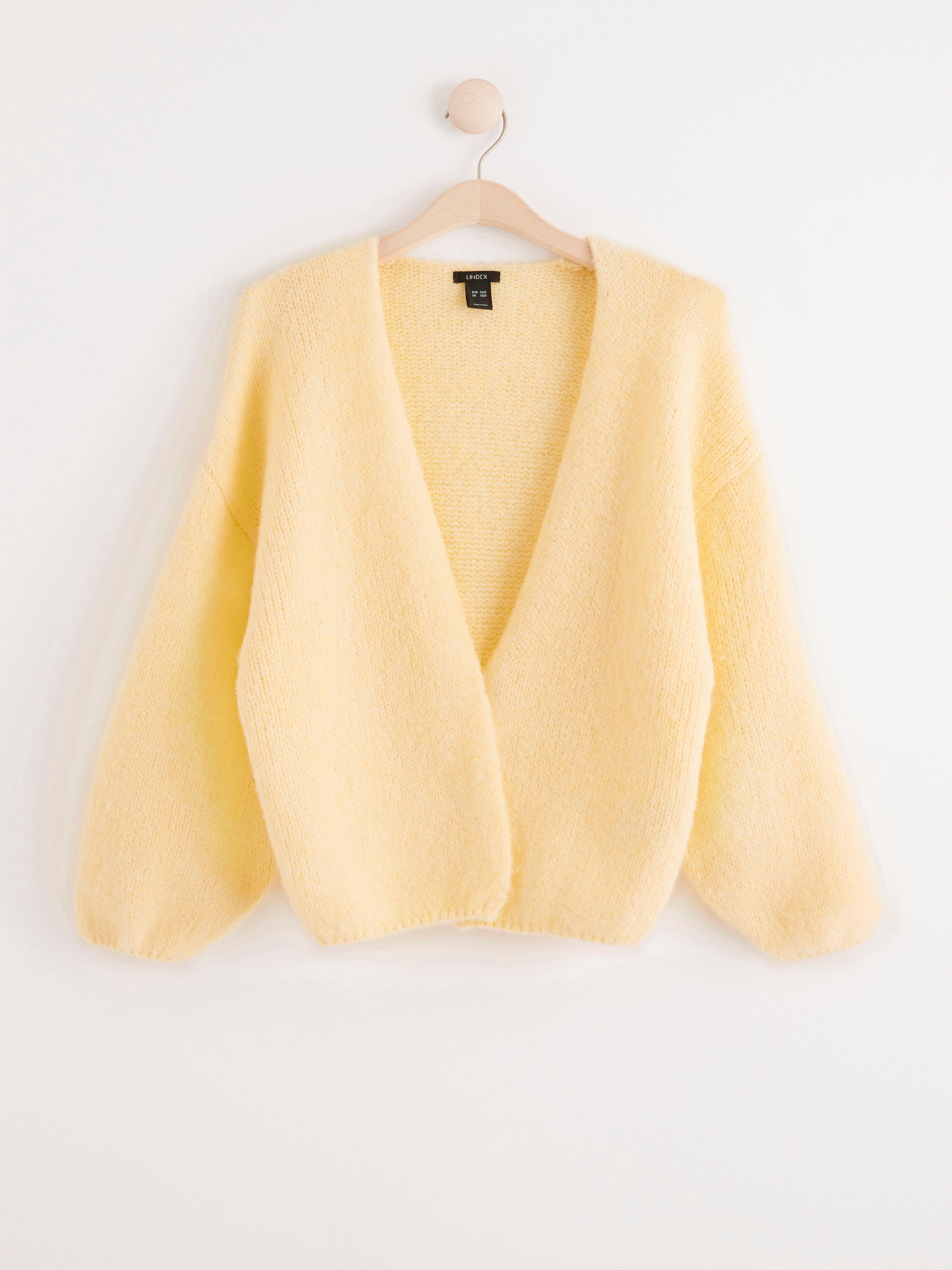 Cardigan - Dame - Gul