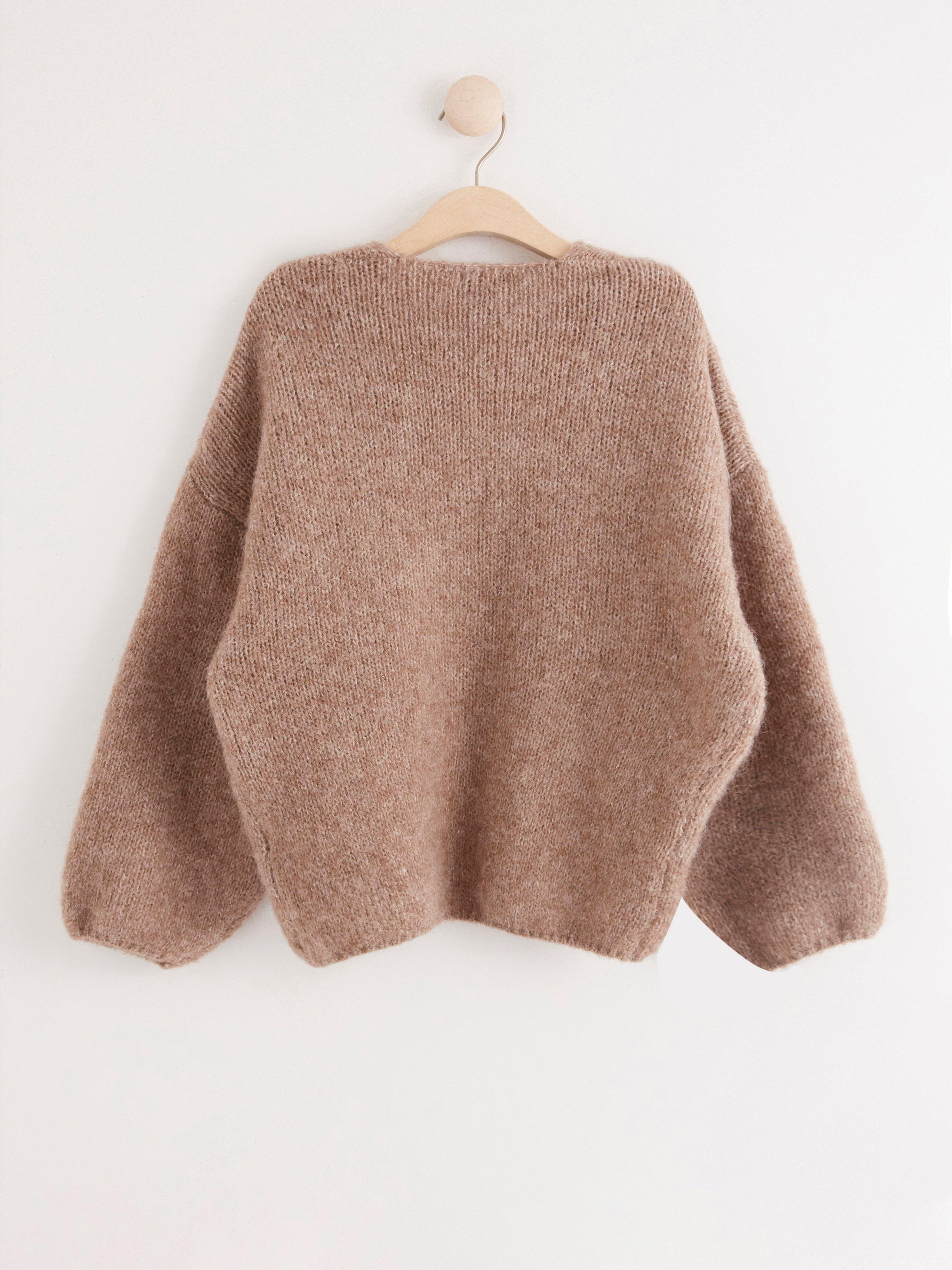 Cardigan - Dam - Brun