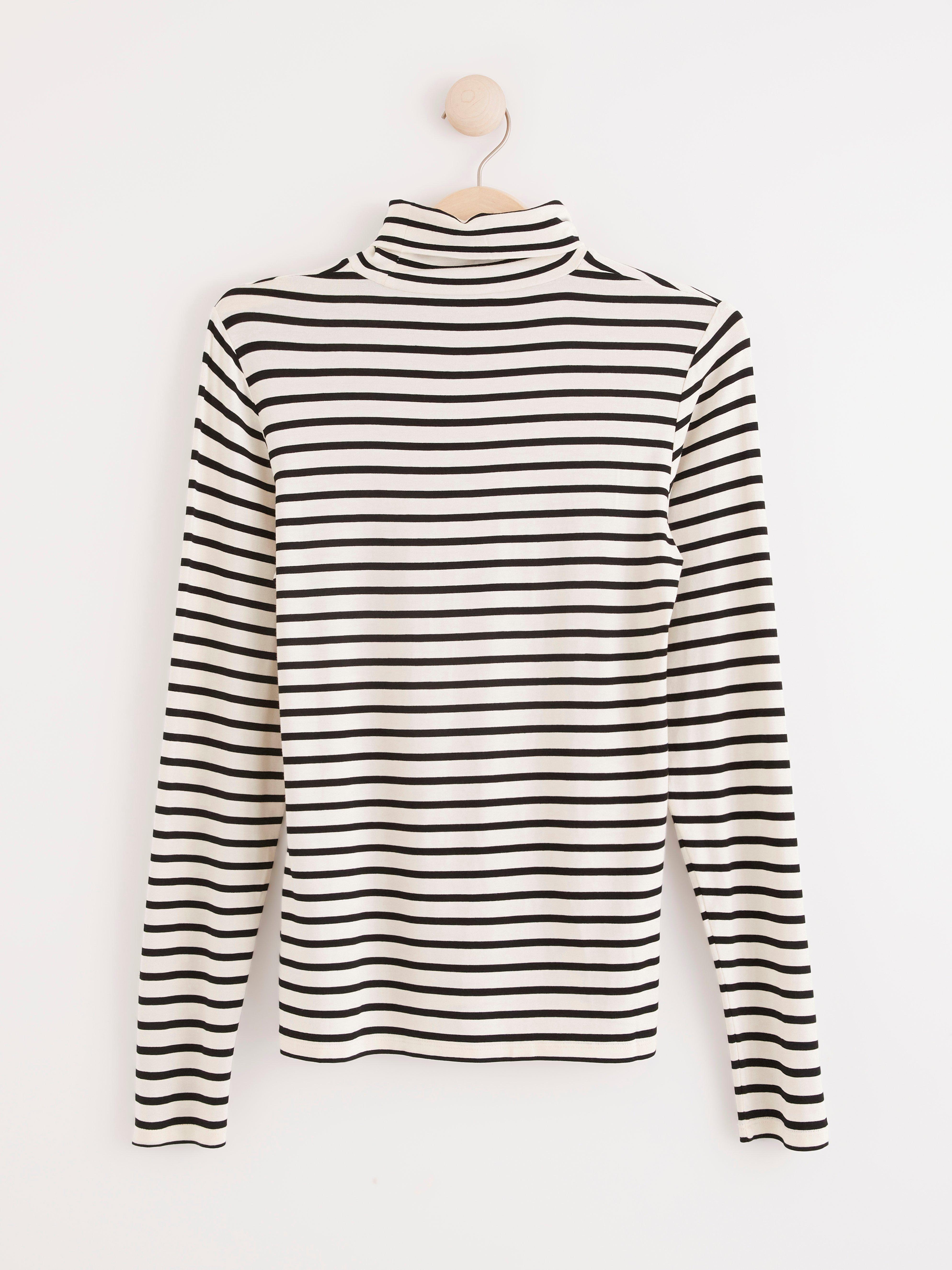 Roller Neck Top - Womens Wear - White