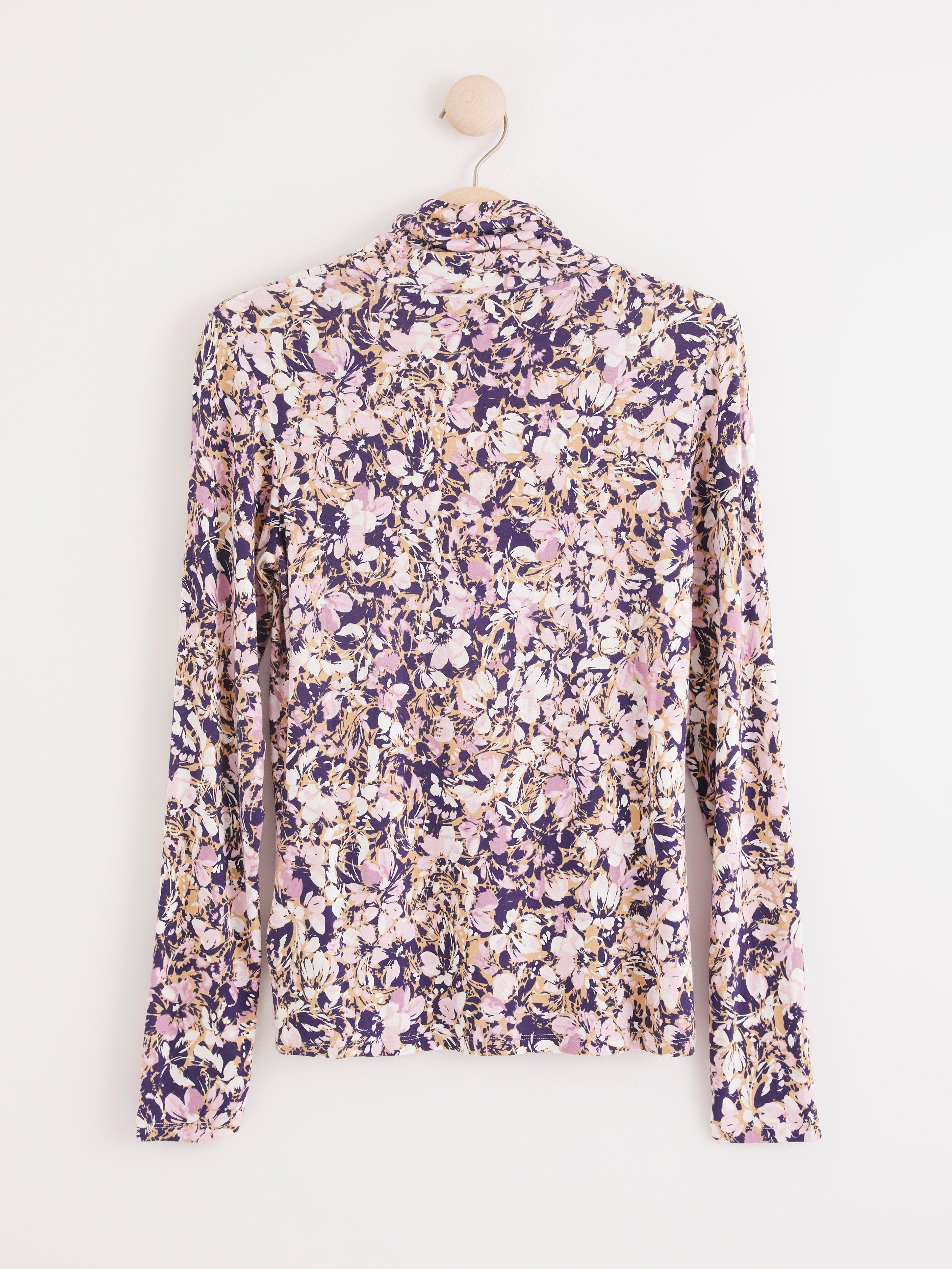 Roller Neck Top - Womens Wear - Pink