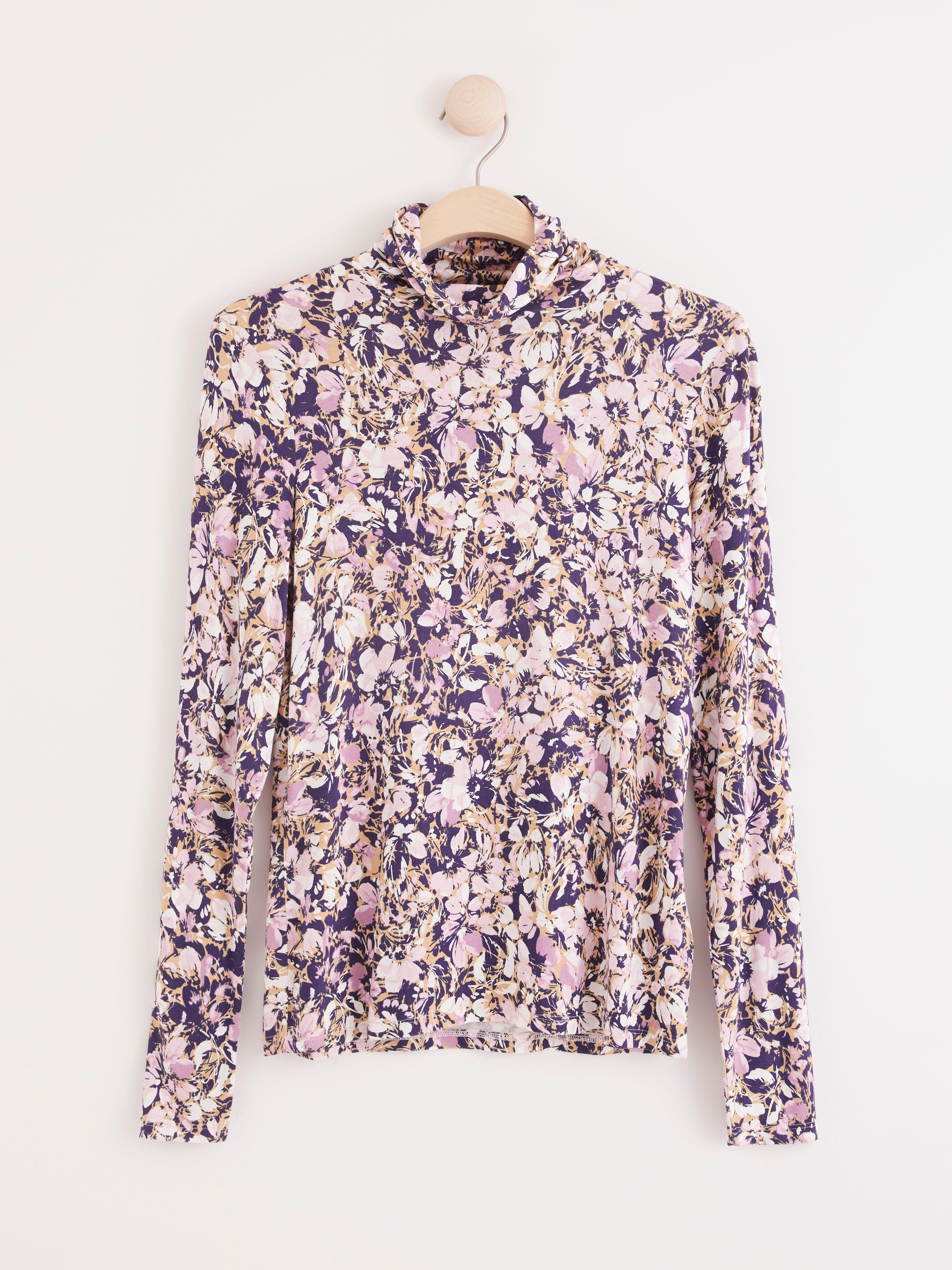 Roller Neck Top - Womens Wear - Pink