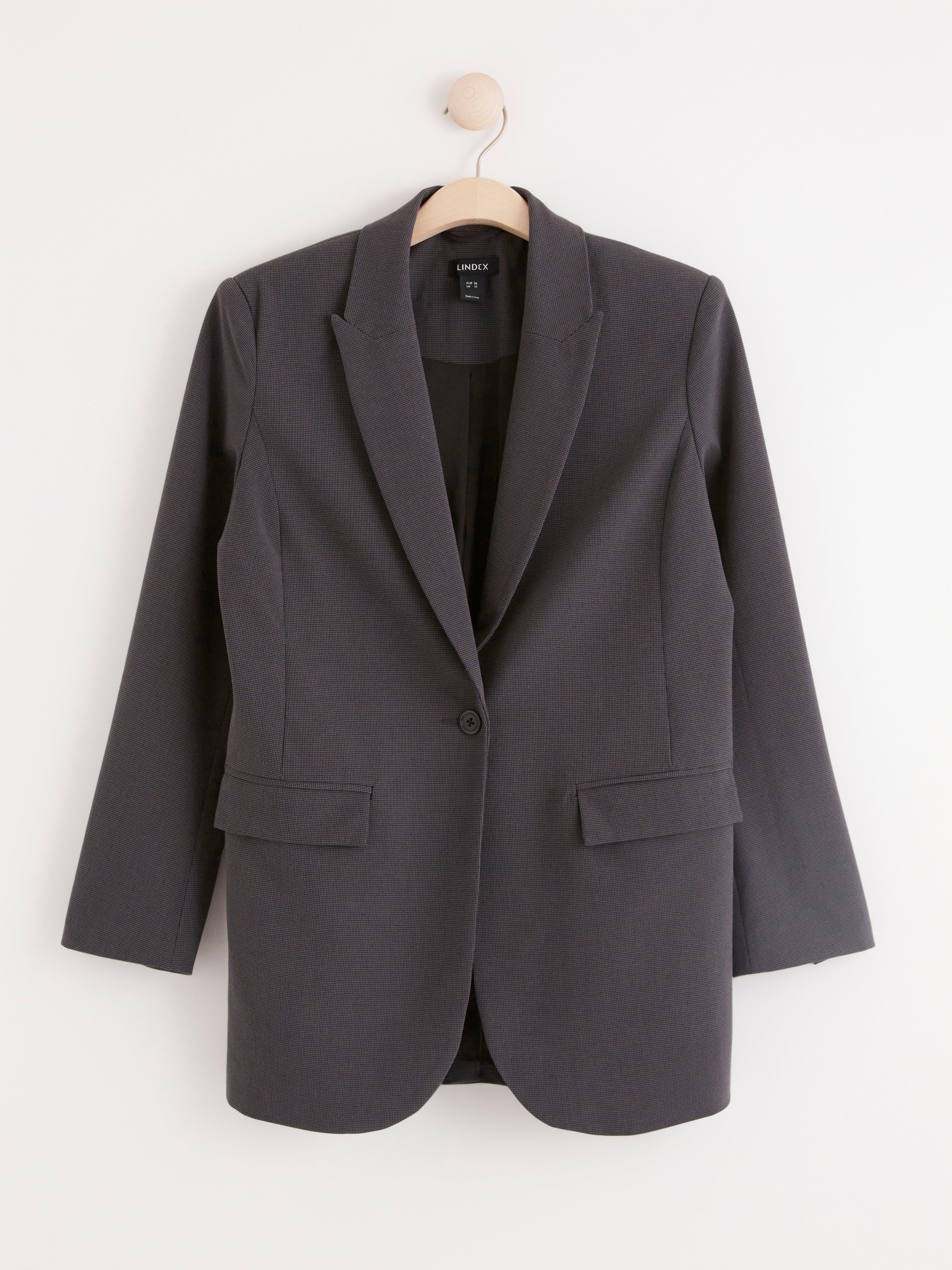 Blazer - Dame - Grå