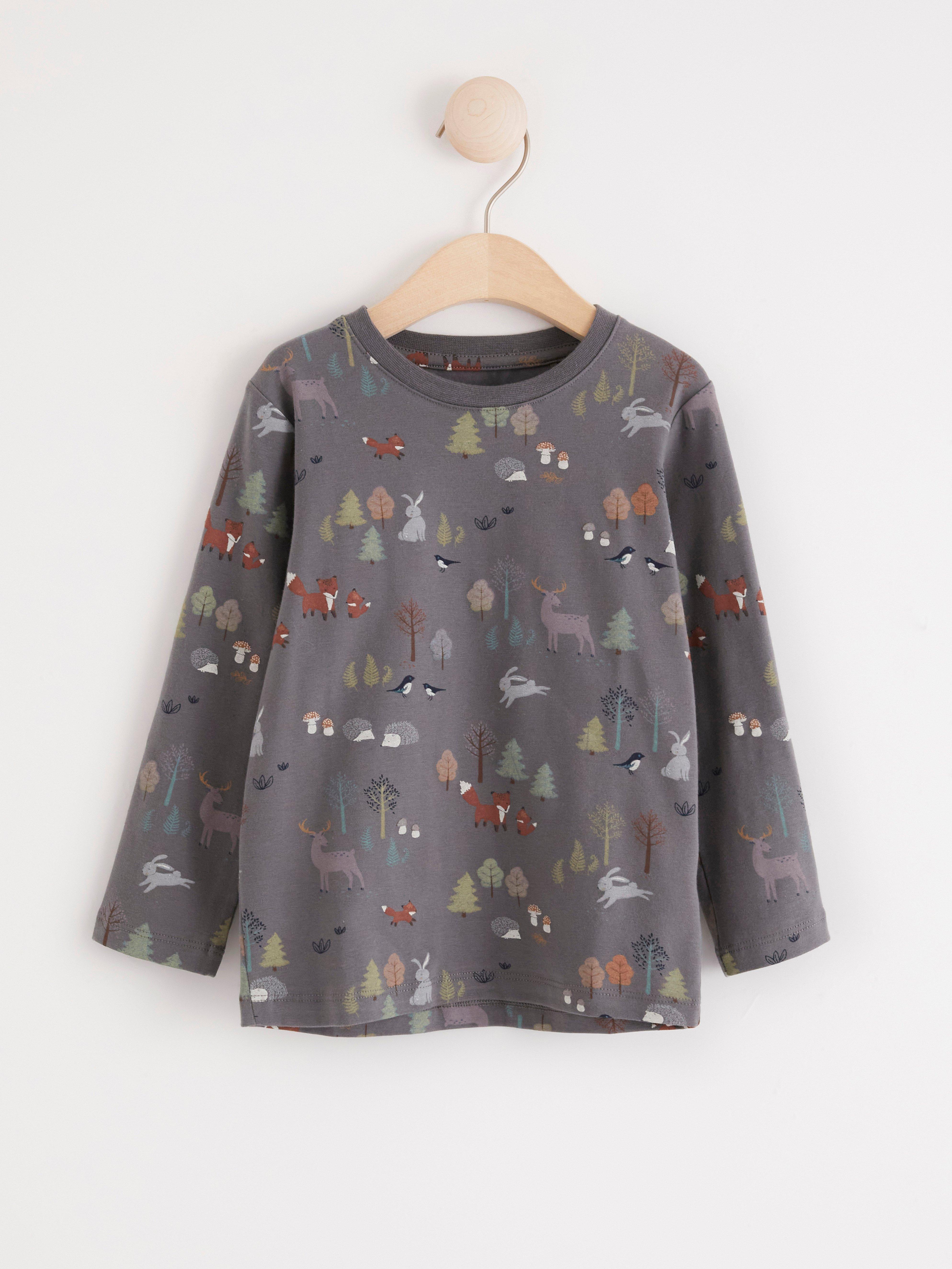 Top - Kids Wear - Grey