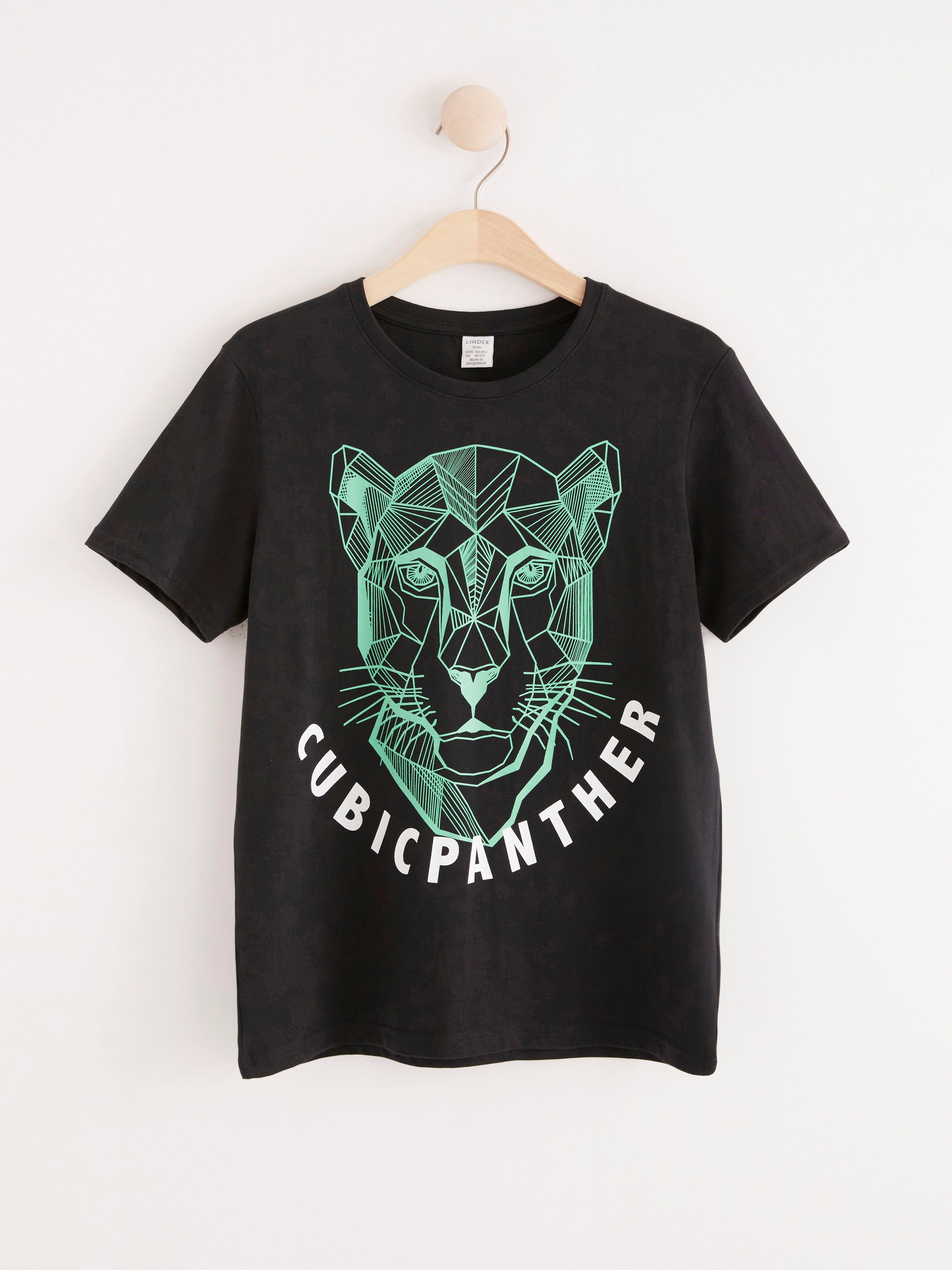 T-shirt - Barn - Svart