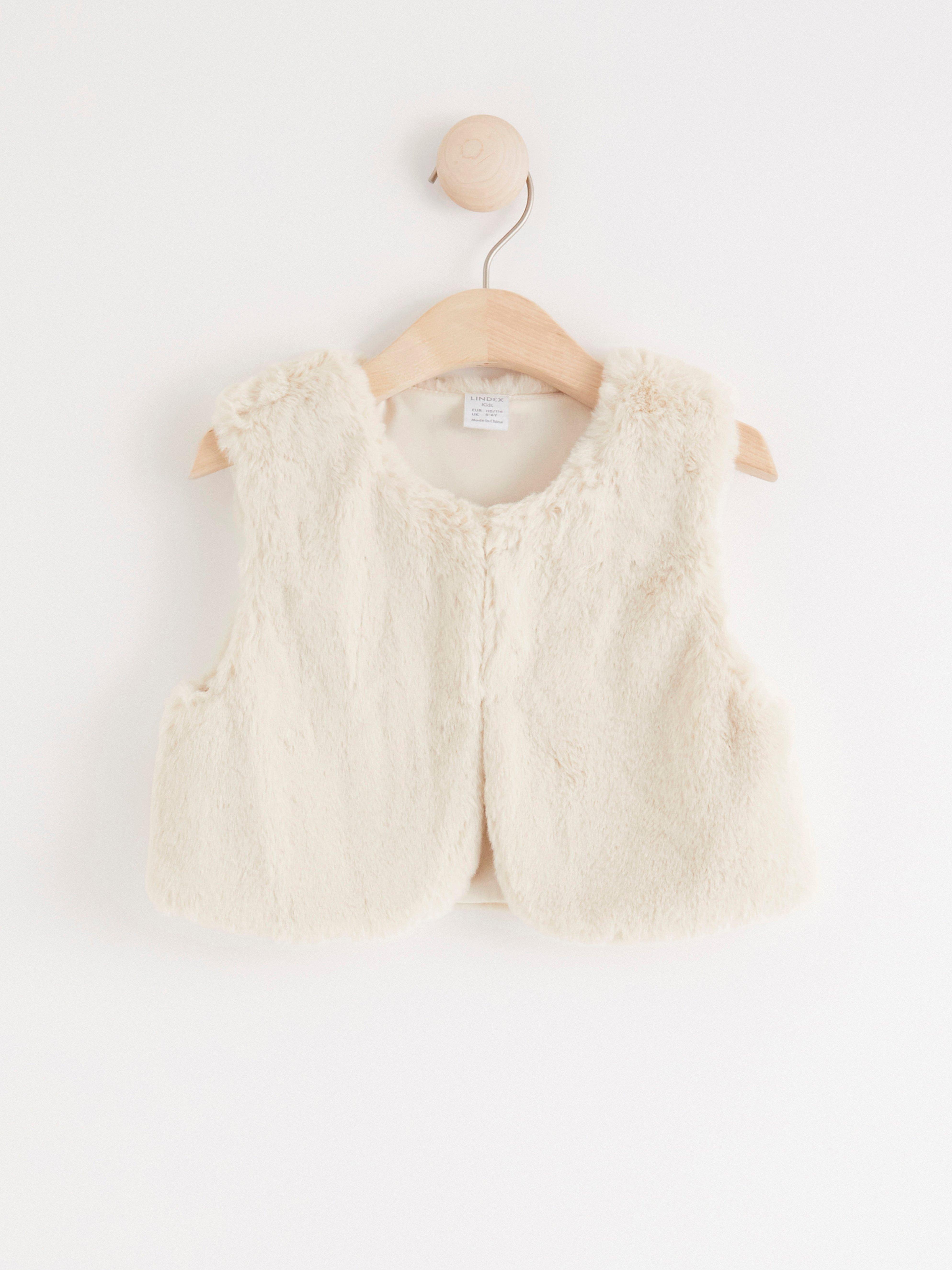Väst - Barn - Beige