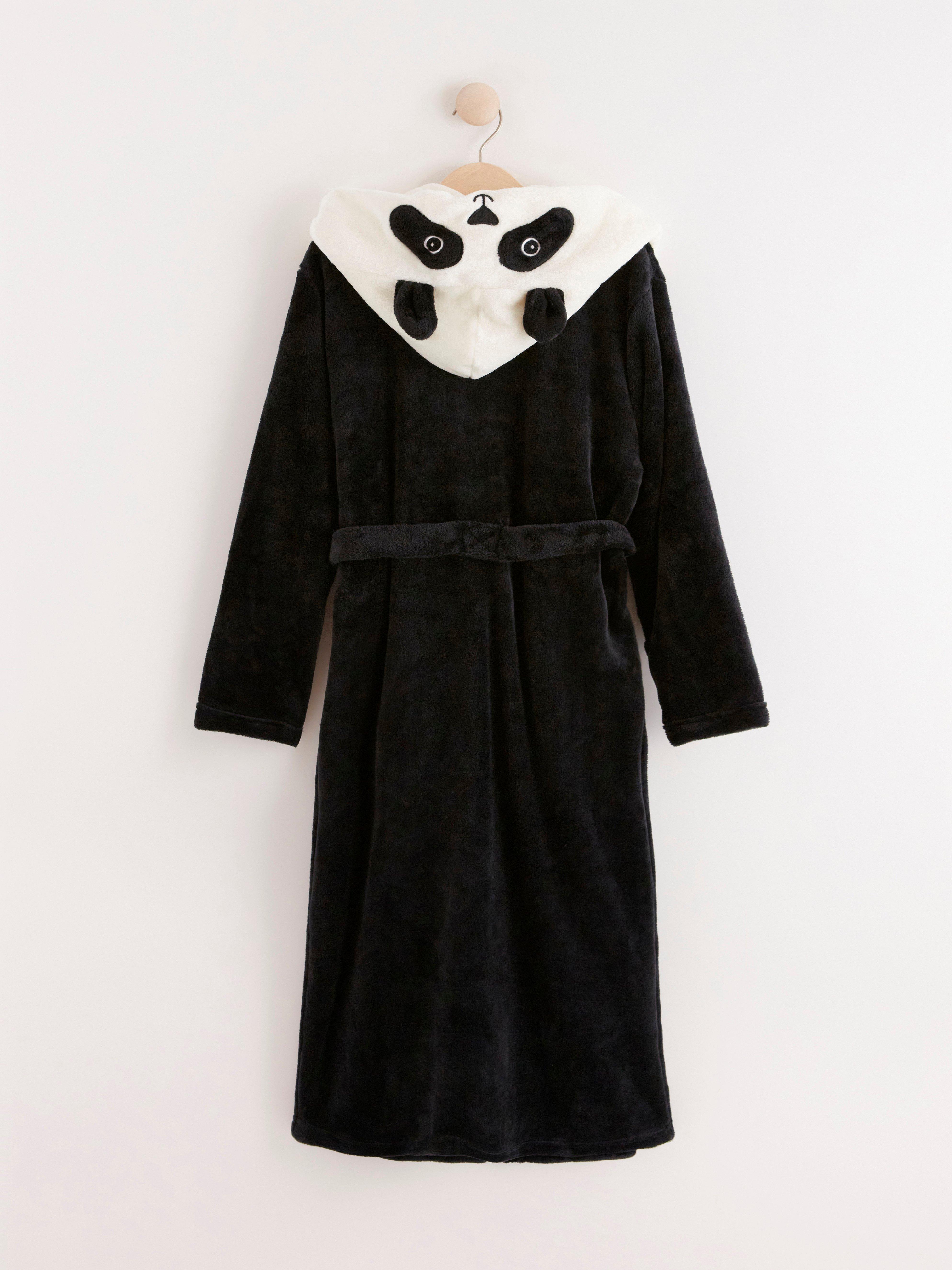 Morgonrock - Barn - Svart