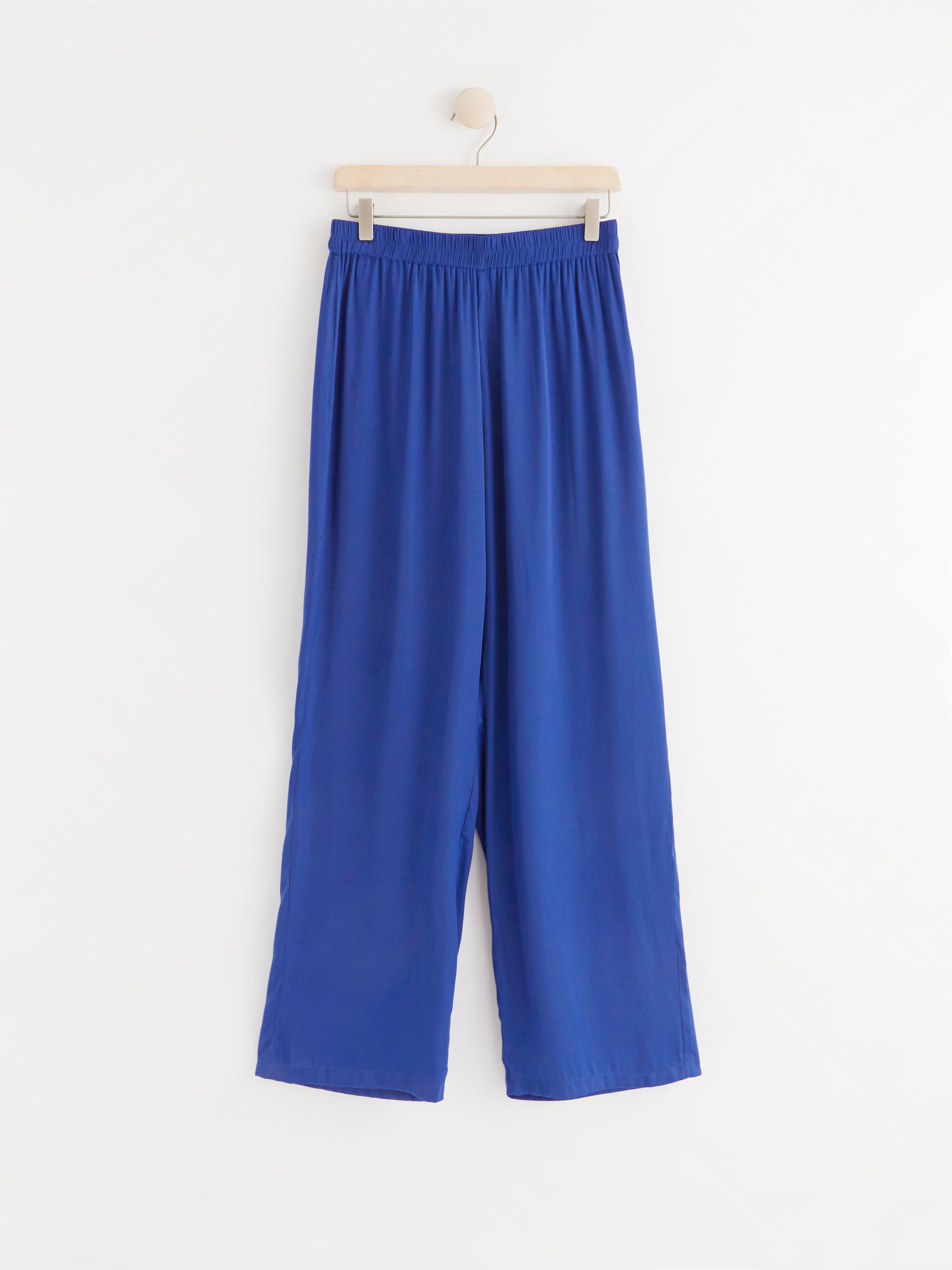 Trousers - Womens Wear - Blue