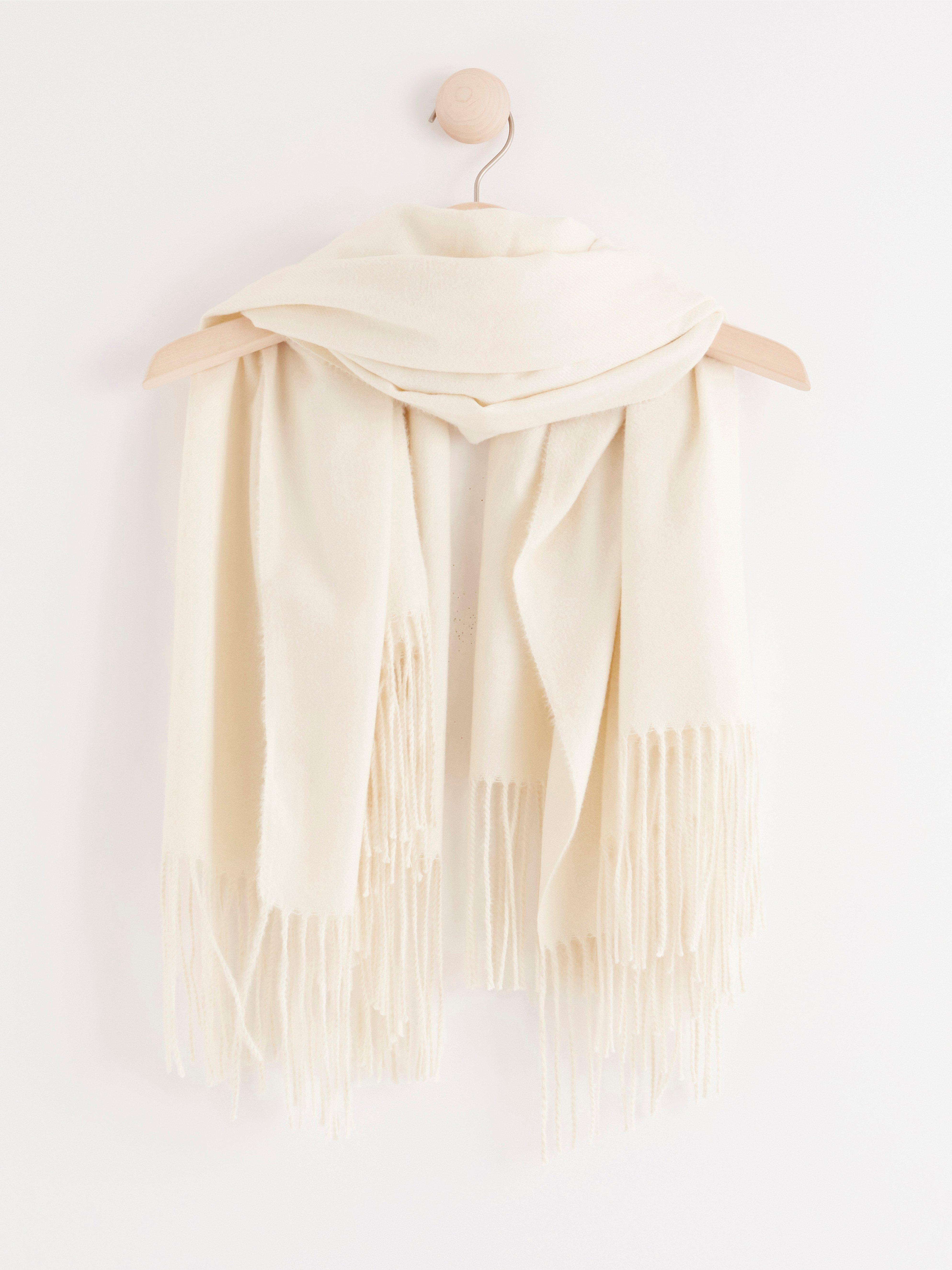 Scarf - Womens Wear - White