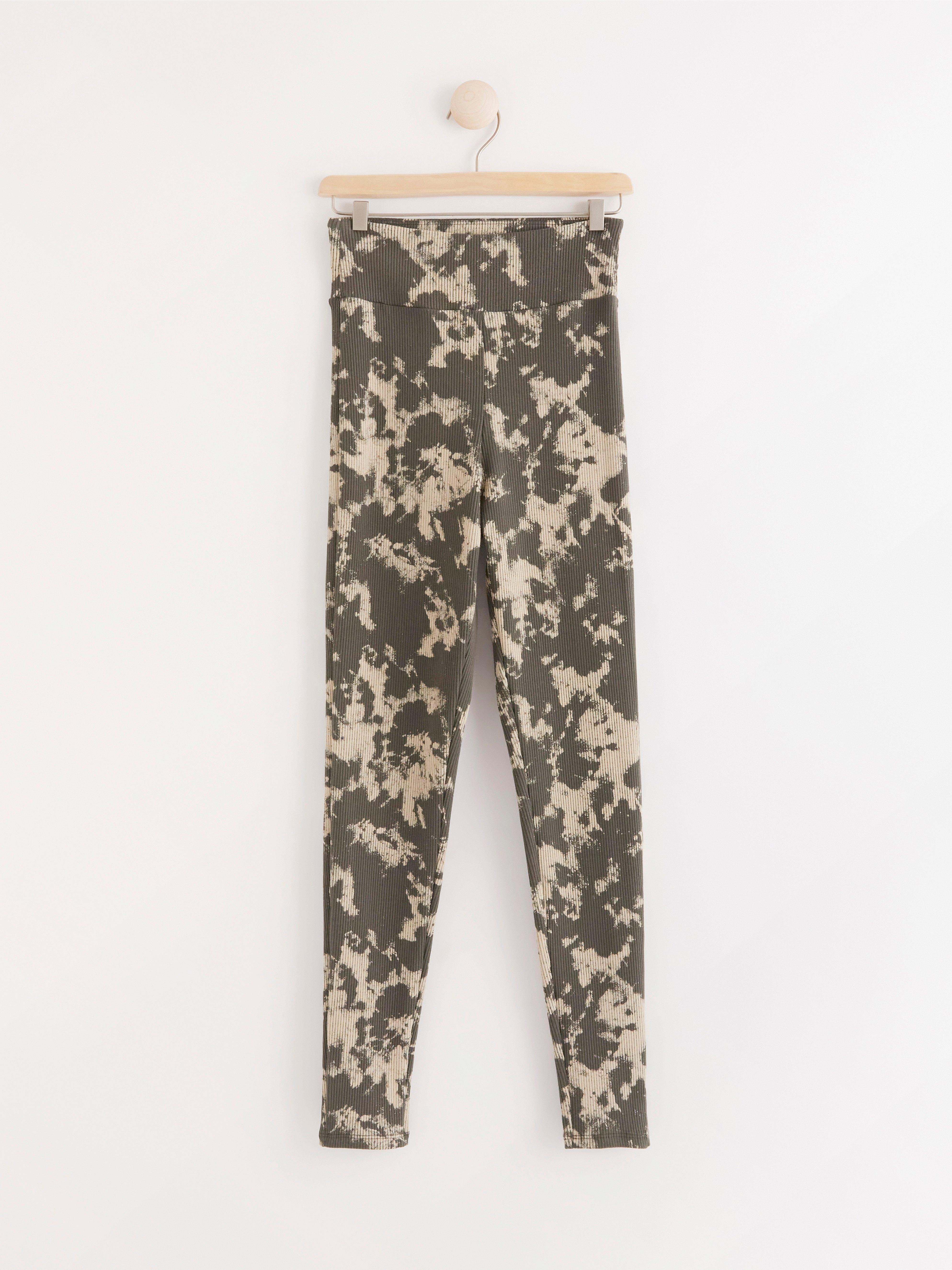 Leggings - Dam - Grå