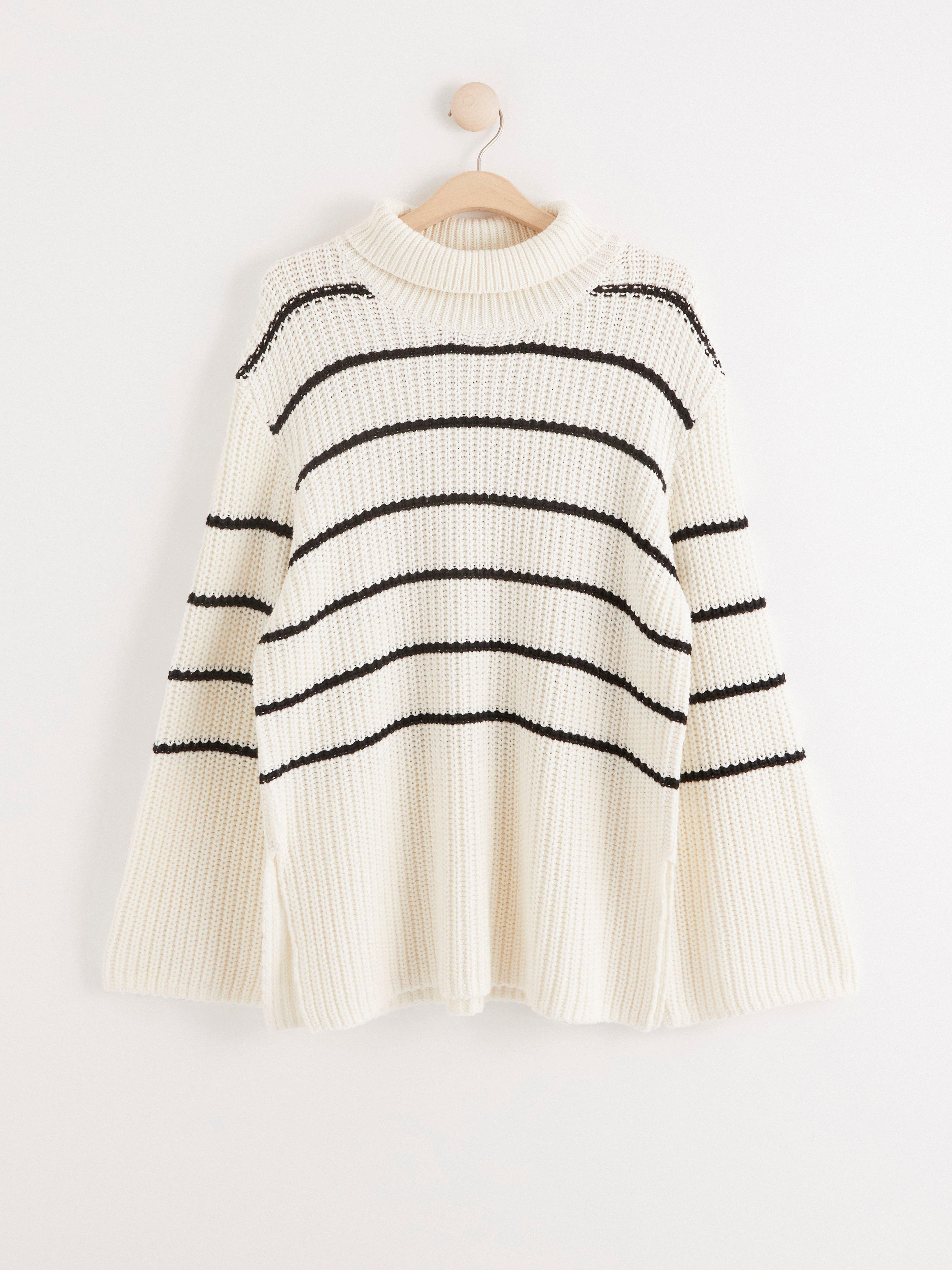 Turtle Neck Sweater - Womens Wear - White