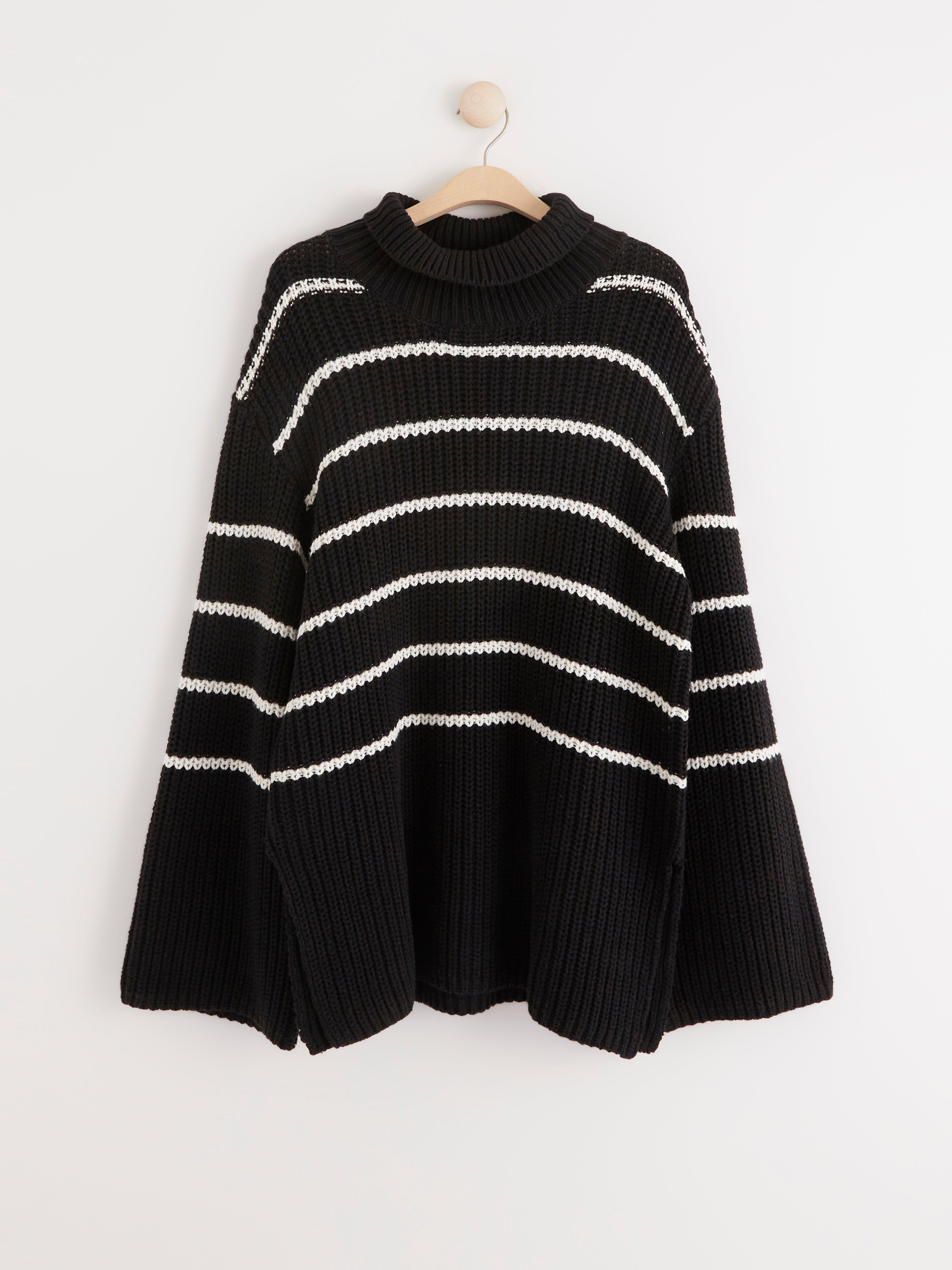 Turtle Neck Sweater - Womens Wear - Black