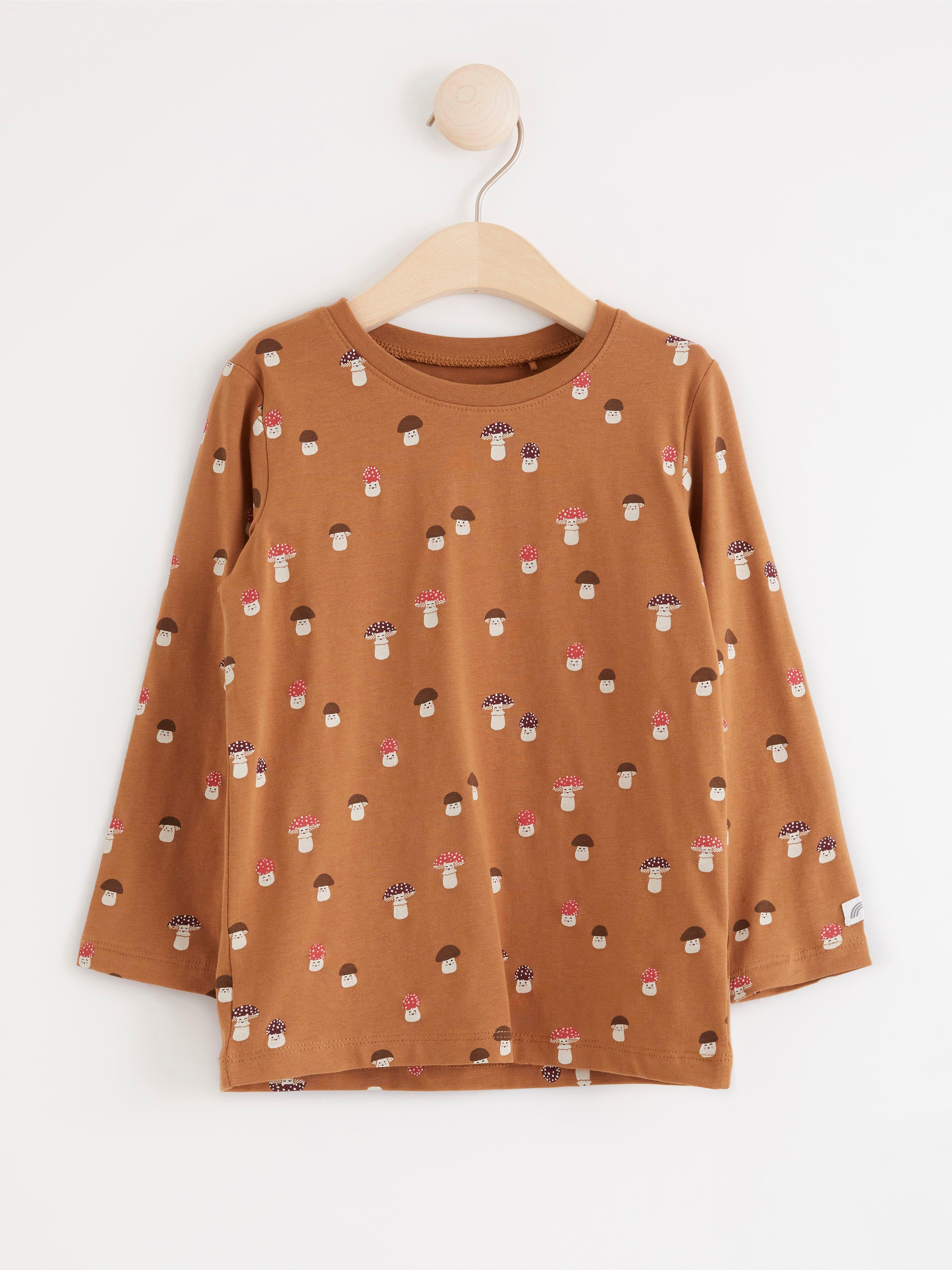 Top - Kids Wear - Brown
