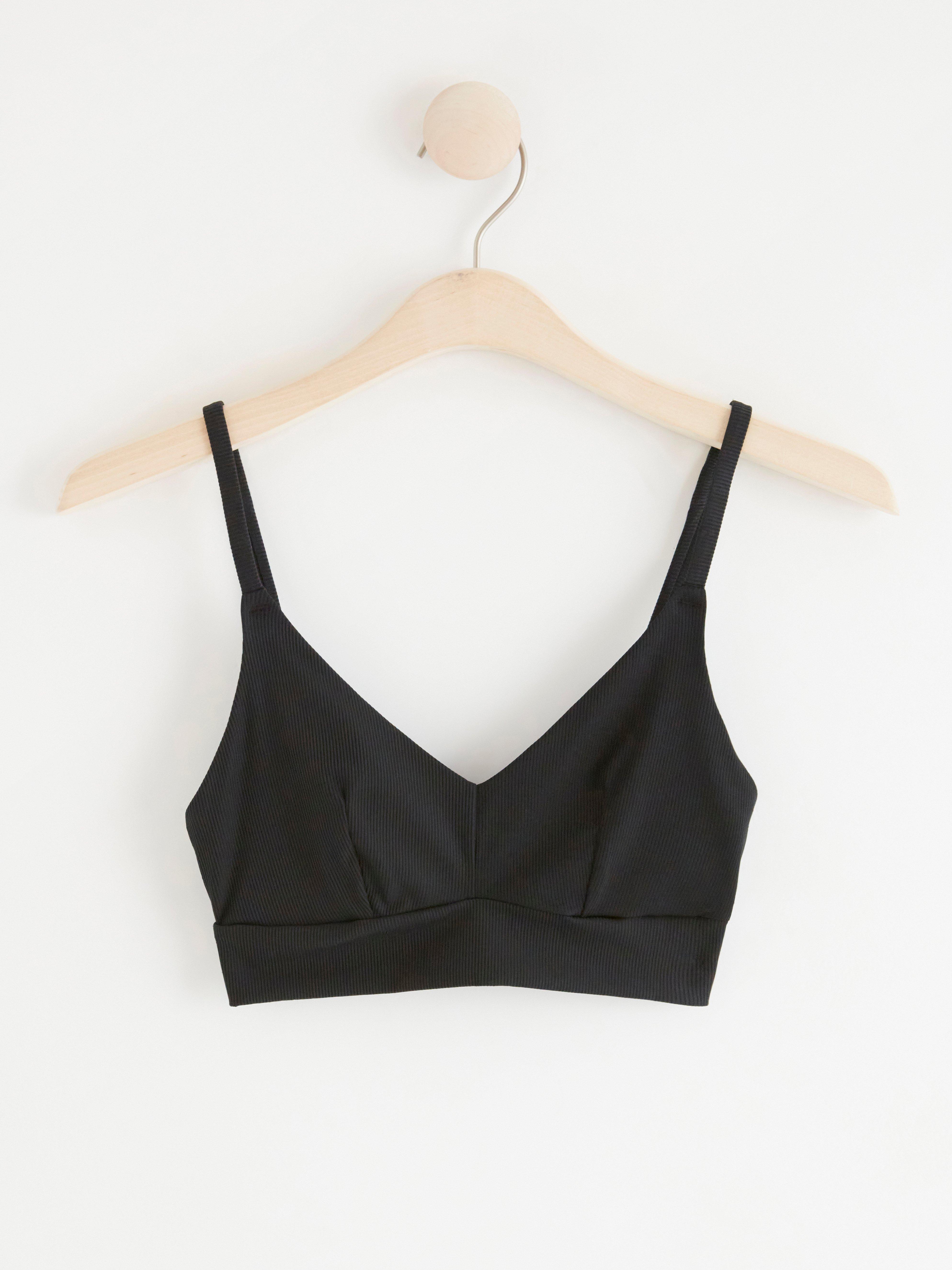 Swim Top - Lingerie - Black