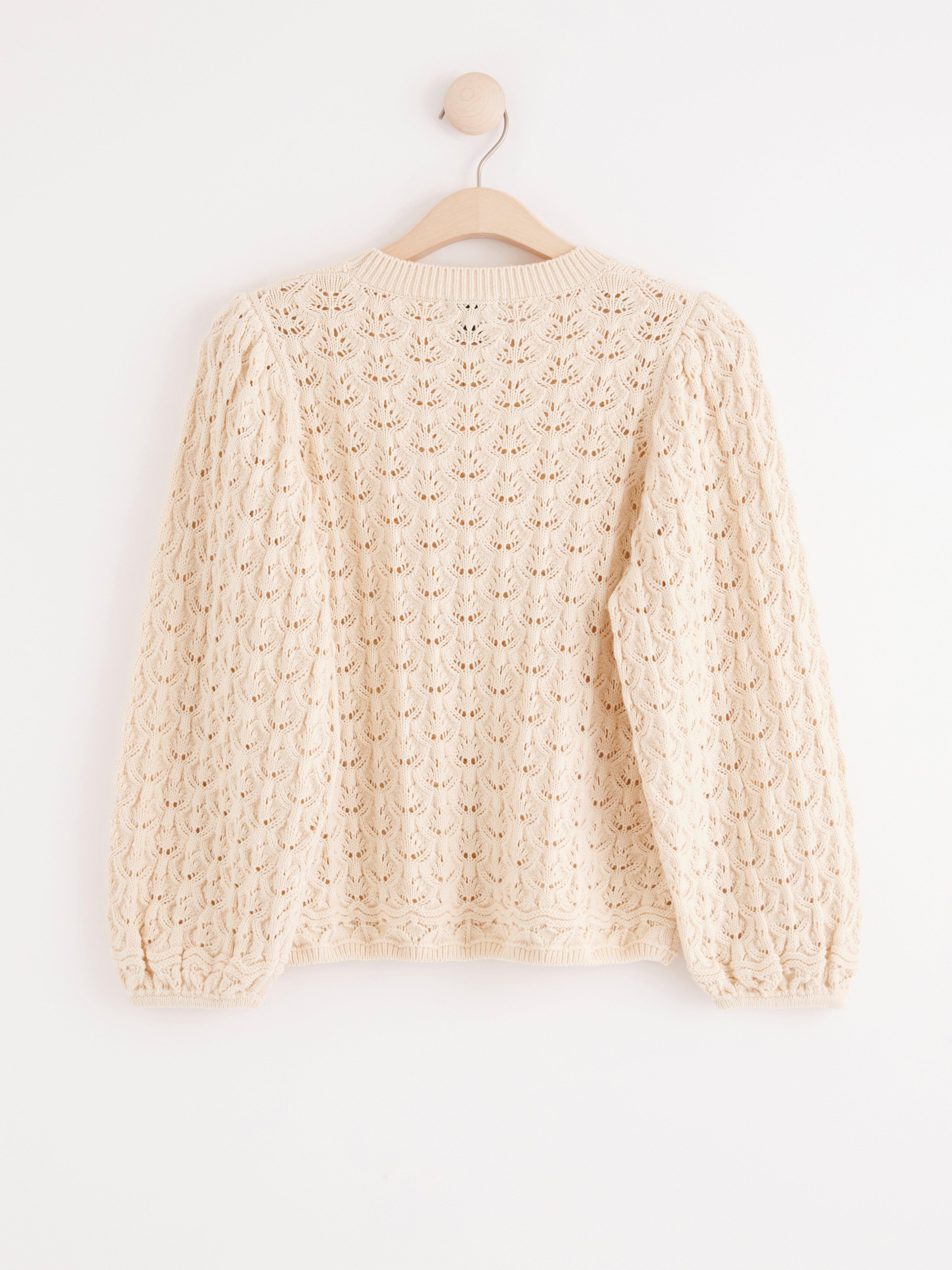 Tröja - Dam - Beige