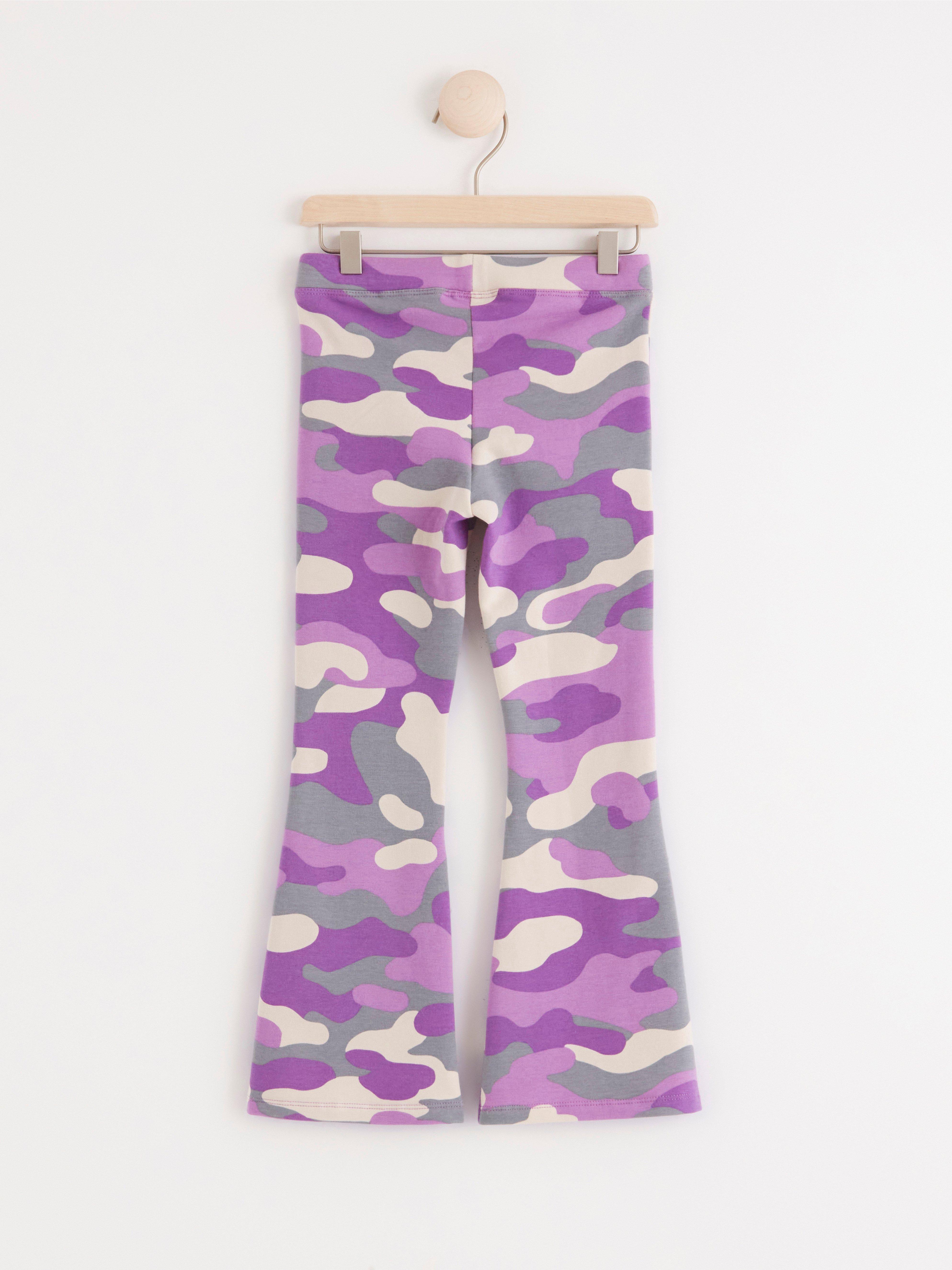 Leggings - Barn - Lila