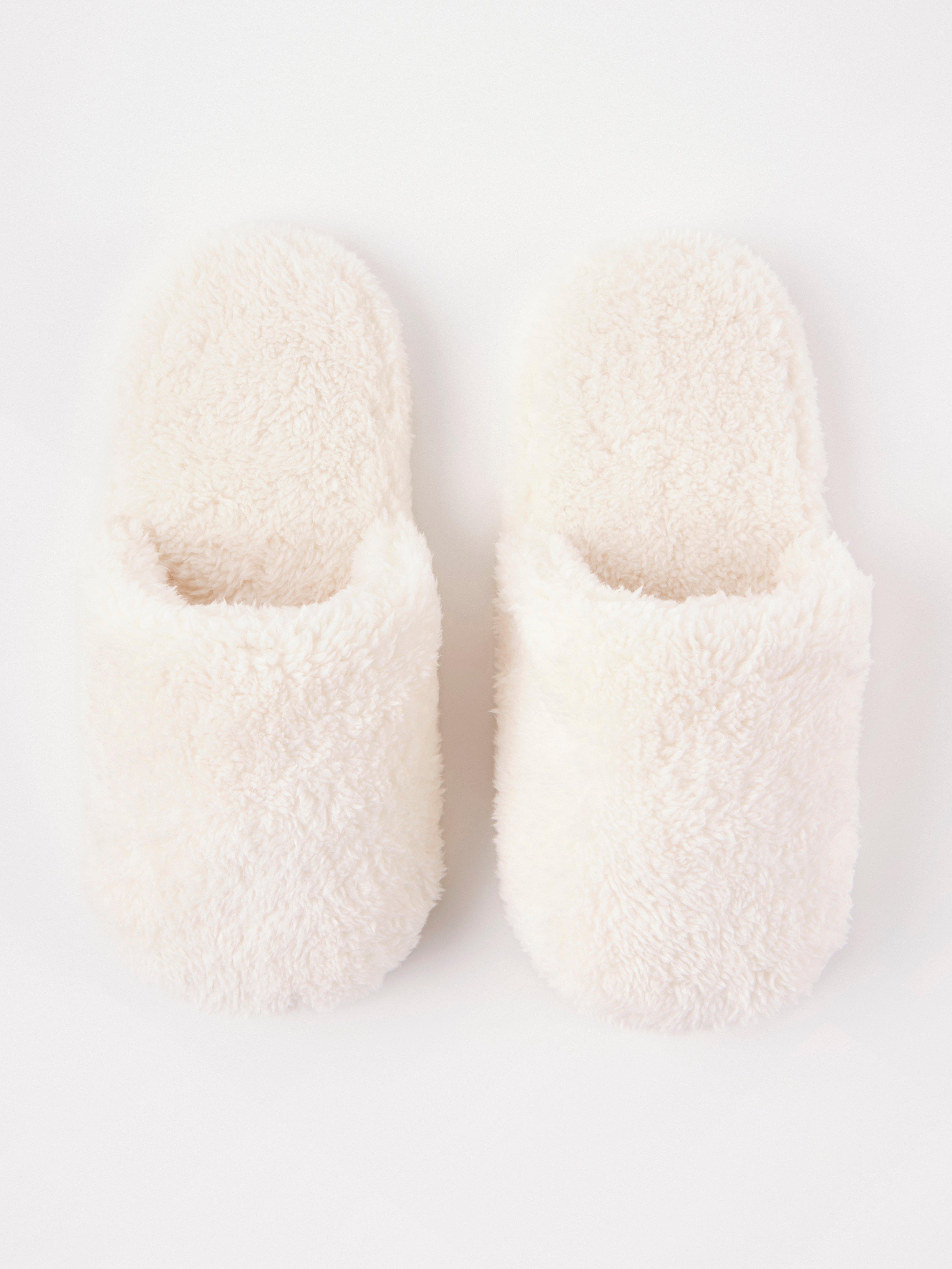 Tofflor - Barn - Vit