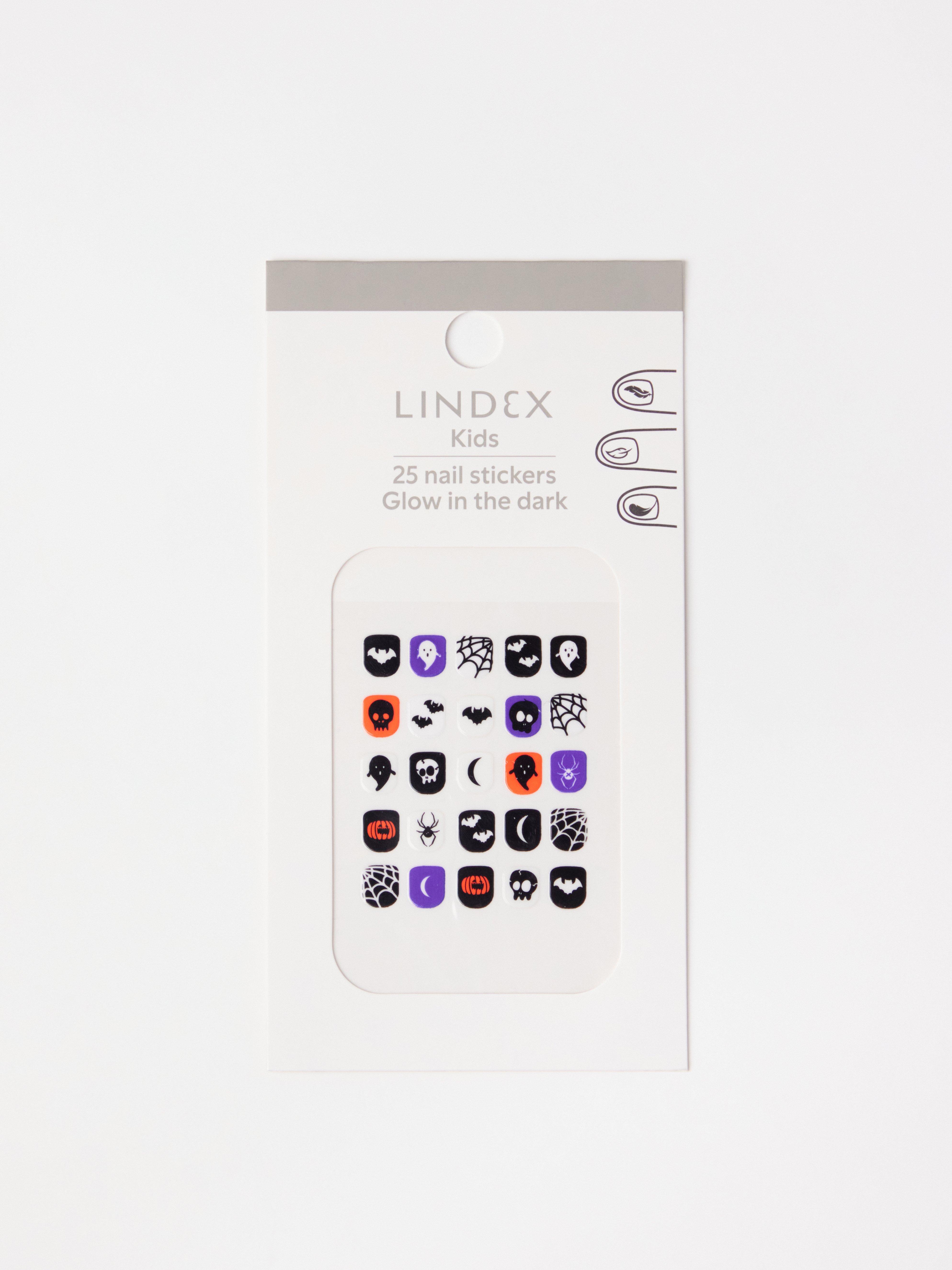 Nail Stickers - Kids Wear - Black