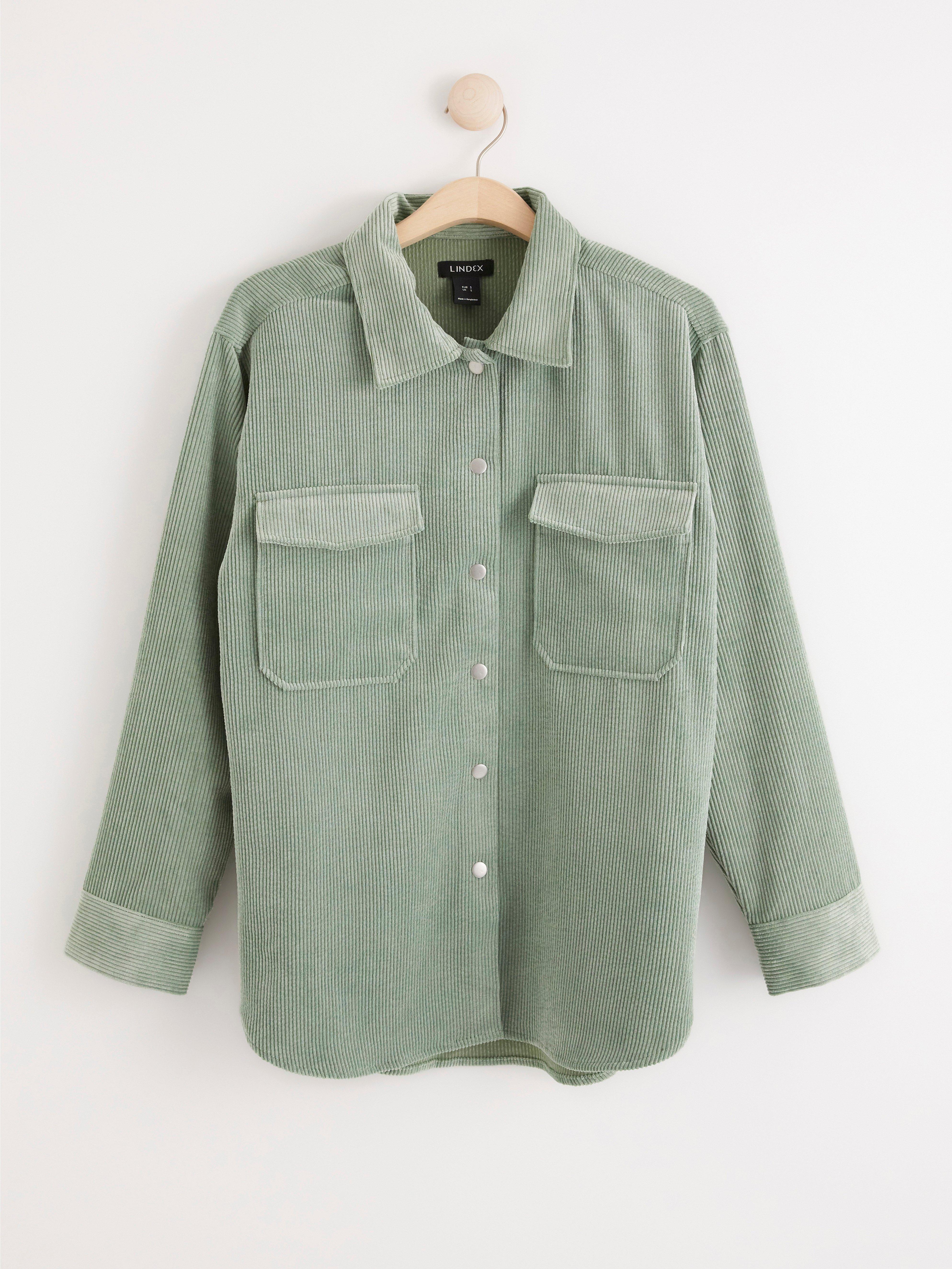 Light green hotsell corduroy jacket