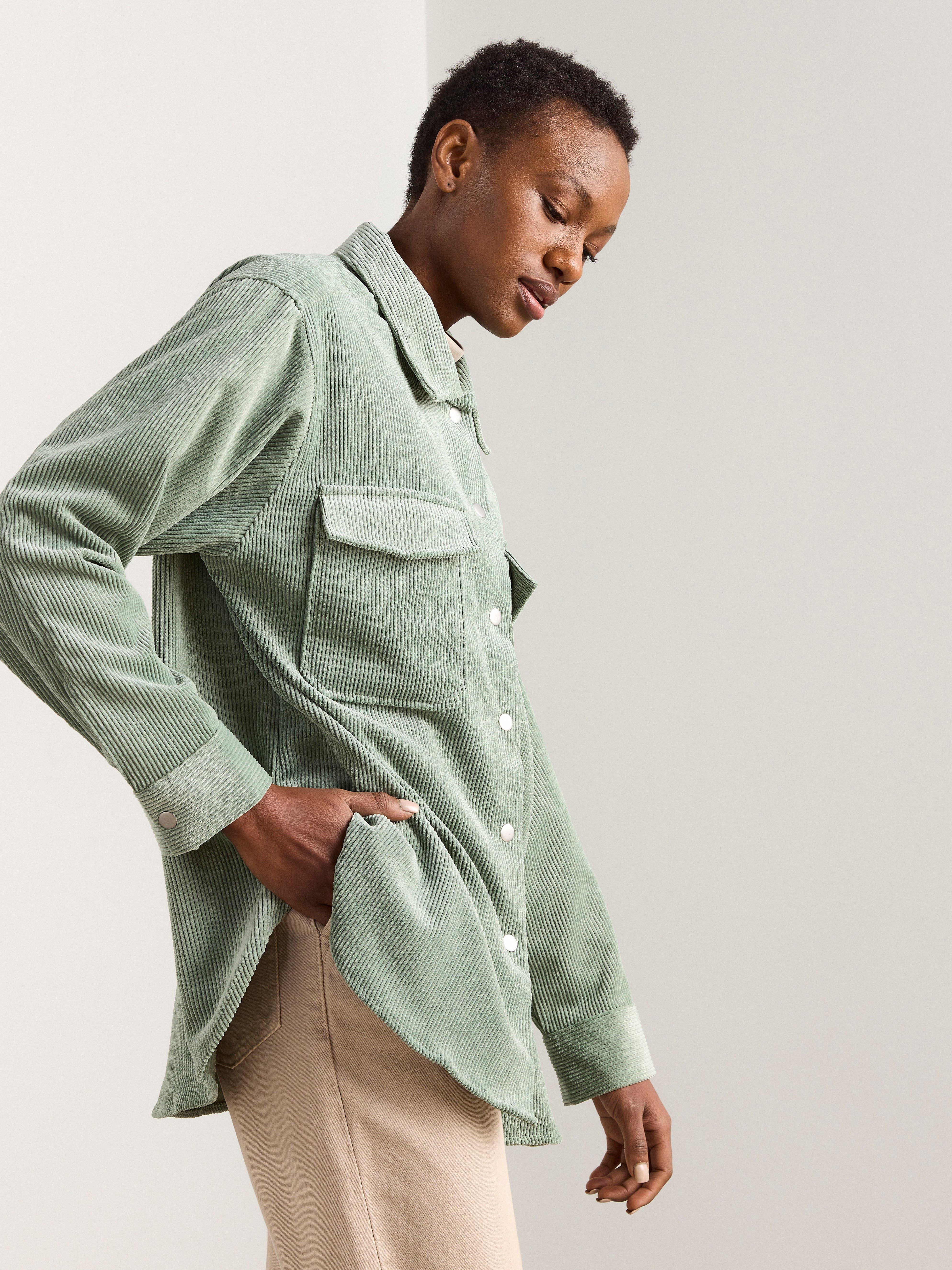 corduroy overshirt jacket