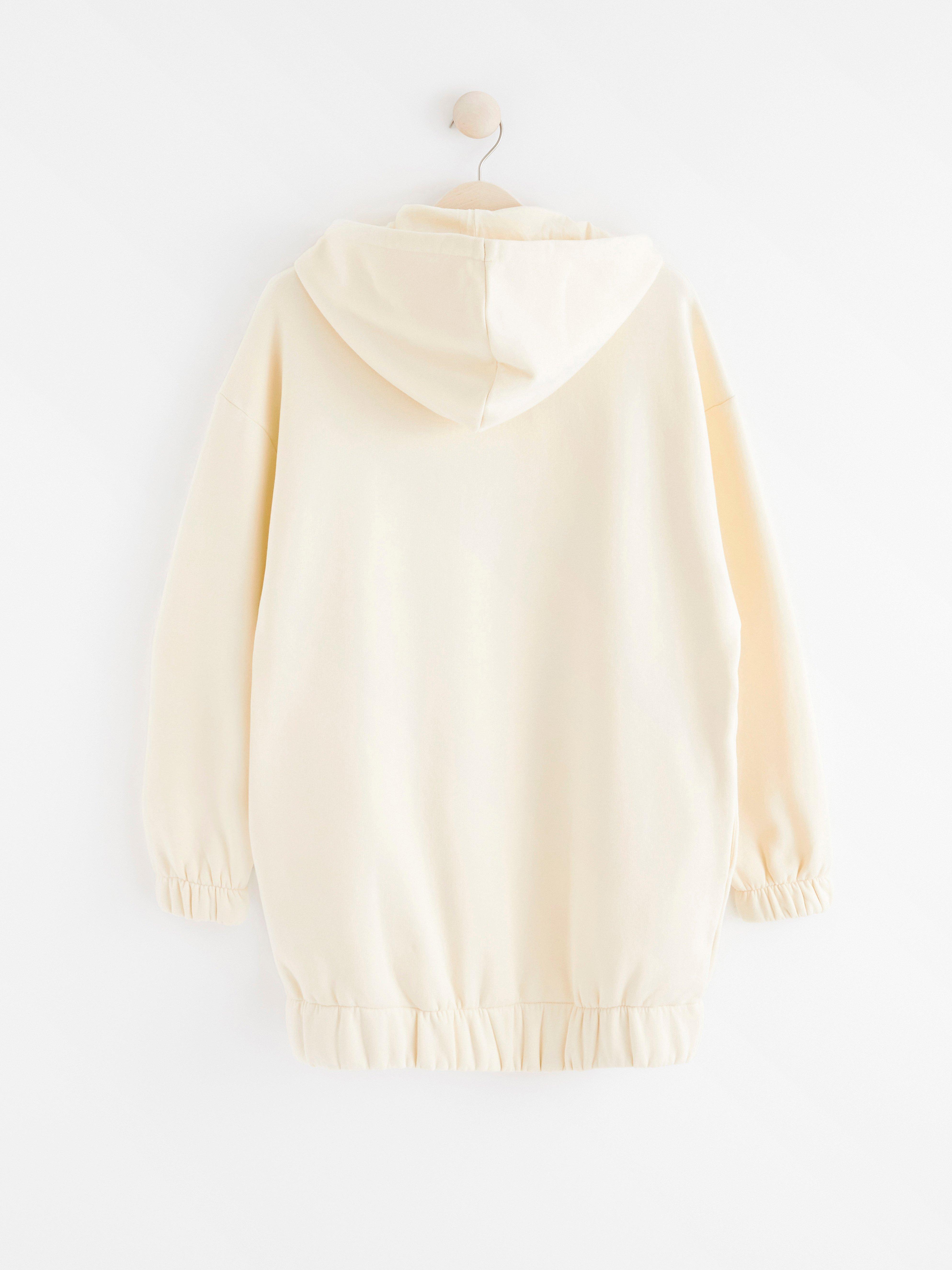 Hooded Sweatshirt - Womens Wear - Beige