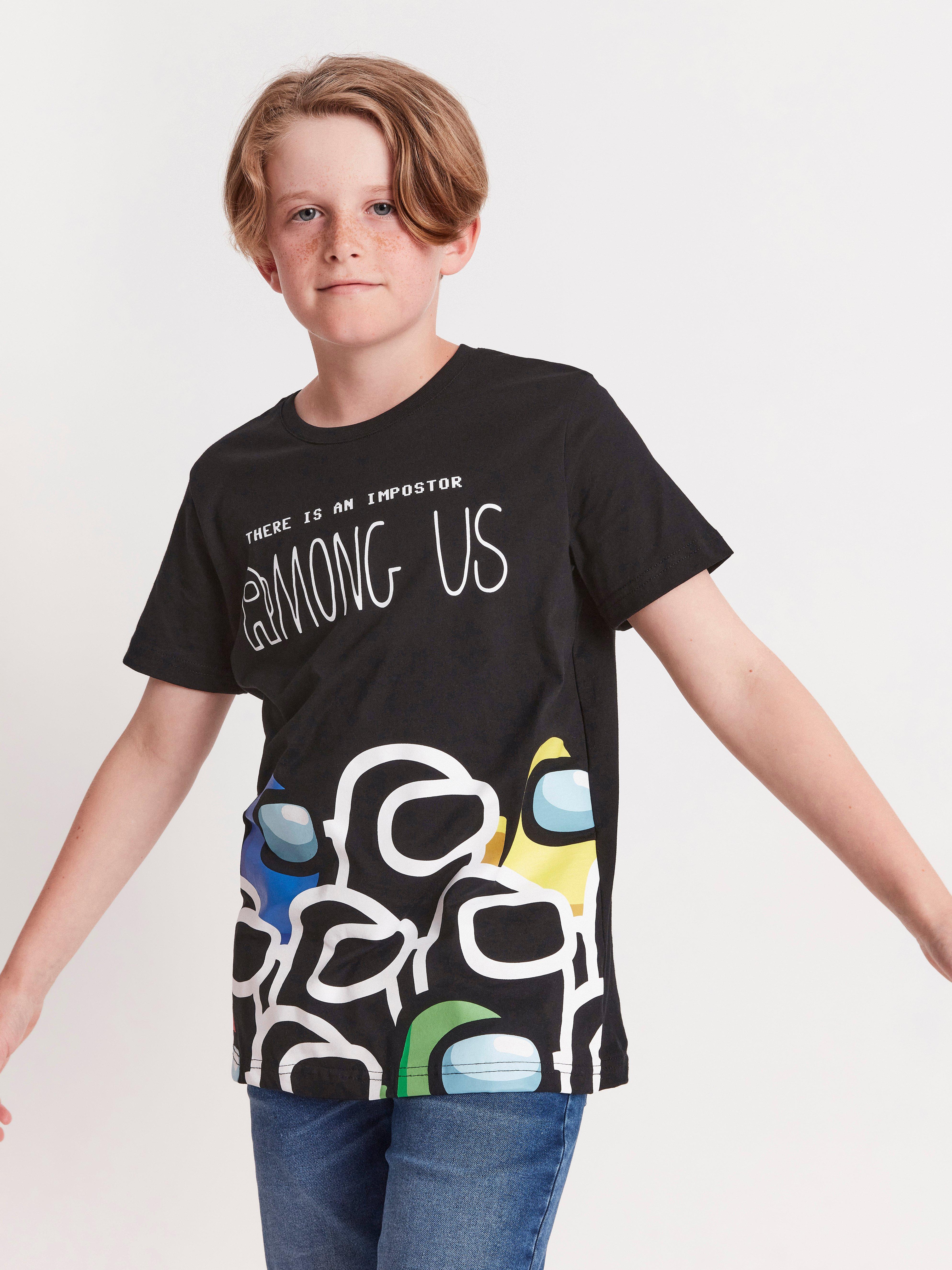 T-shirt med Among Us