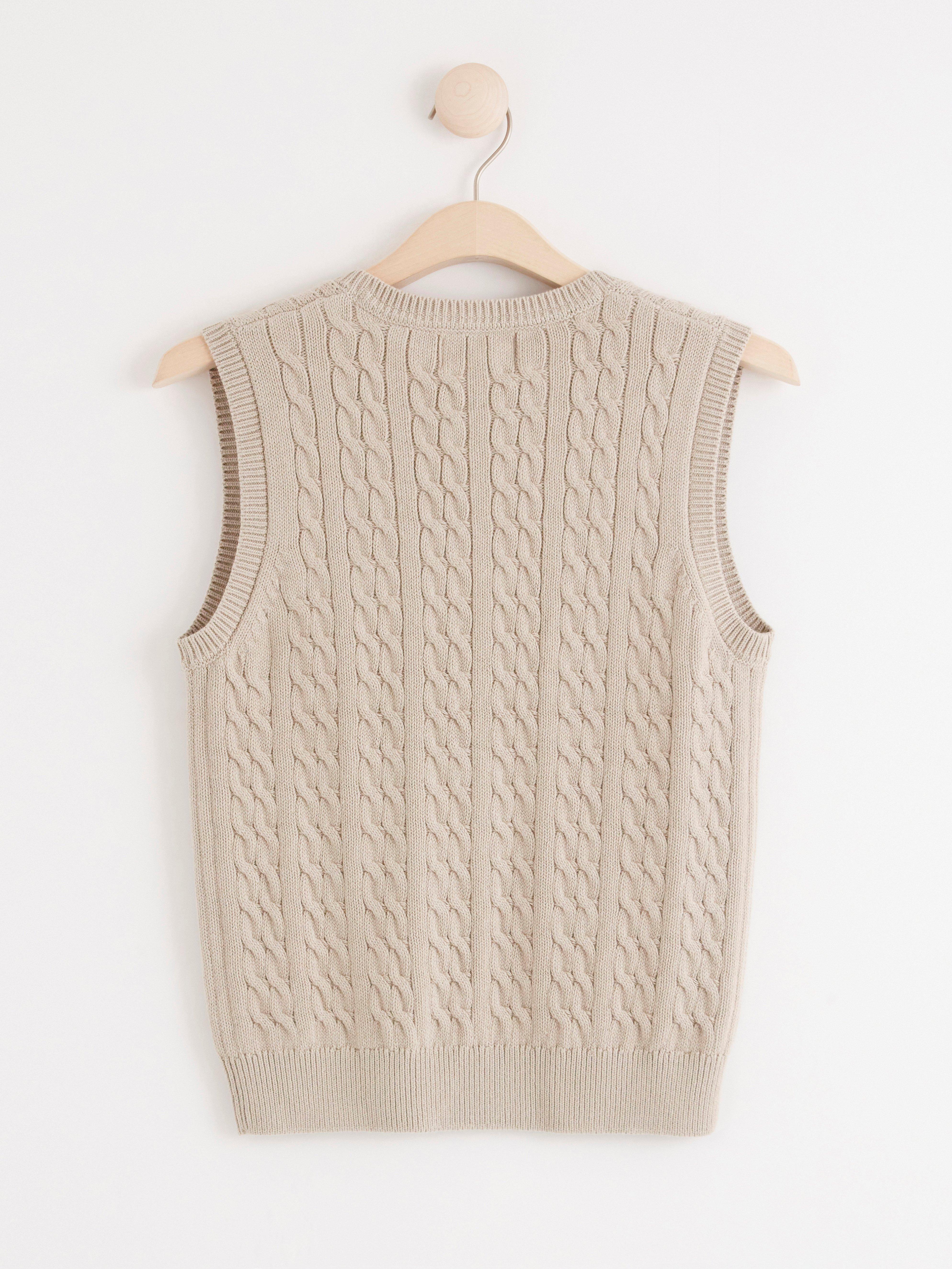 Vest - Dame - Grå