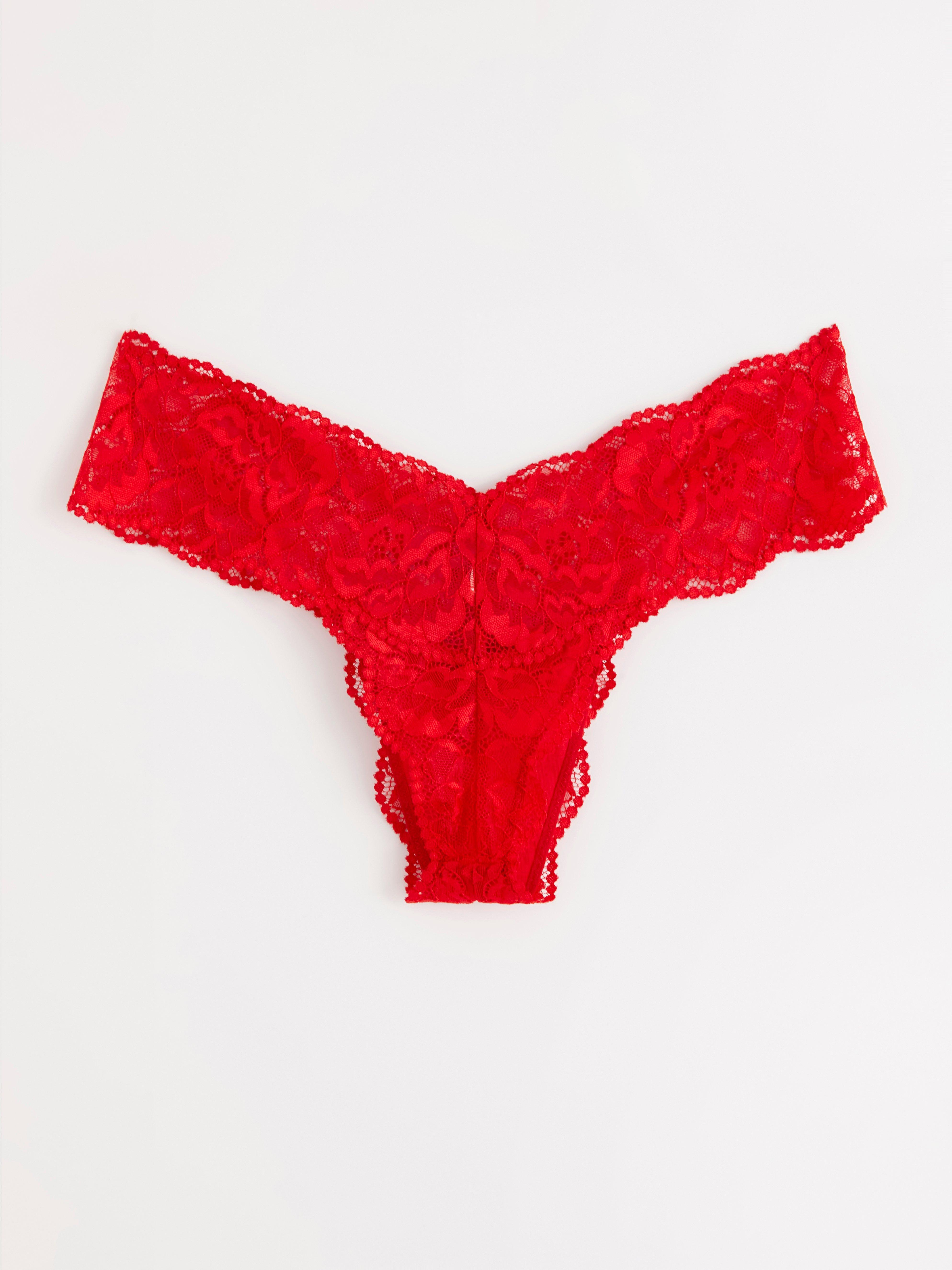 Thong Low - Lingerie - Red