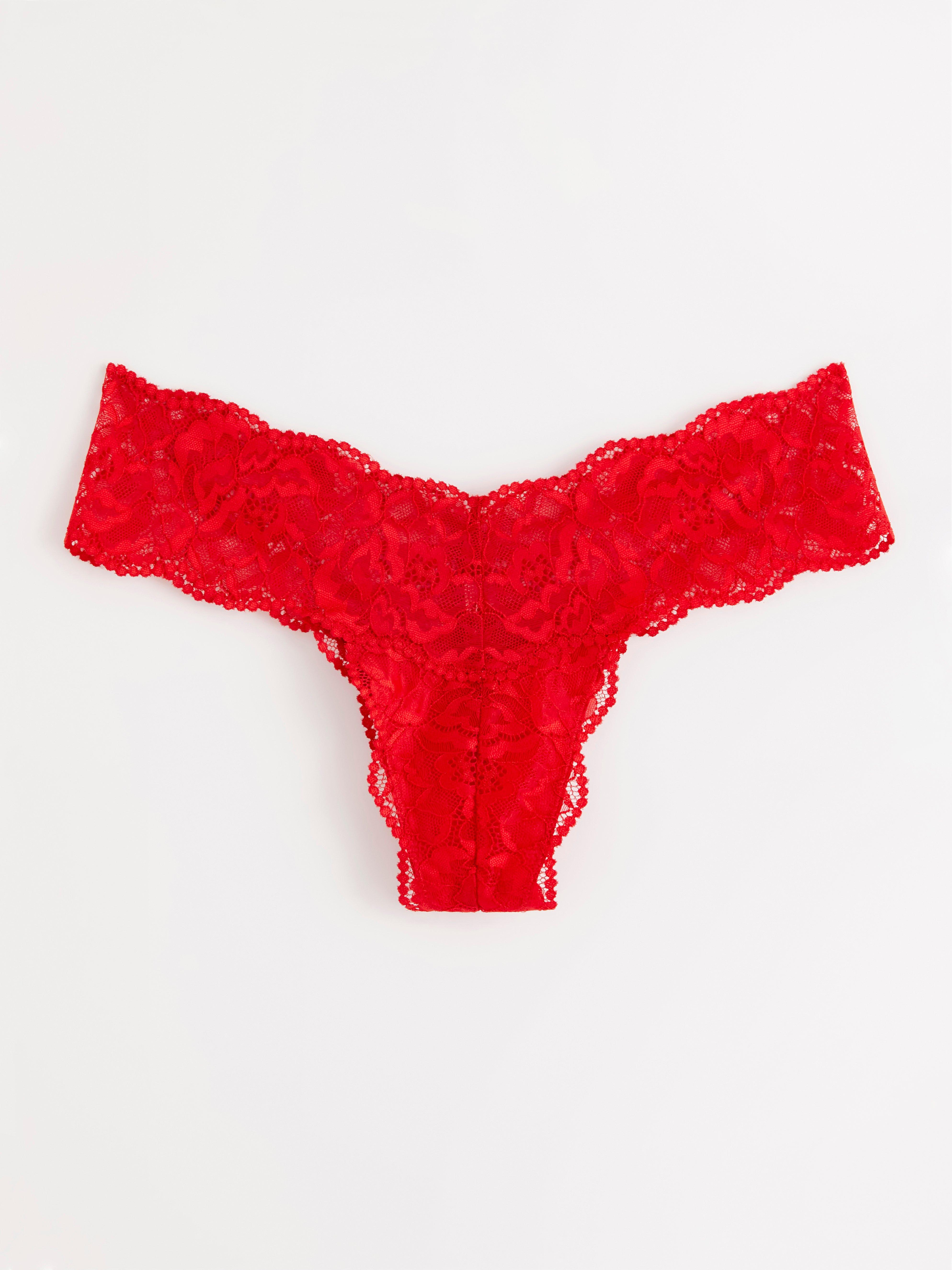 Thong Low - Lingerie - Red