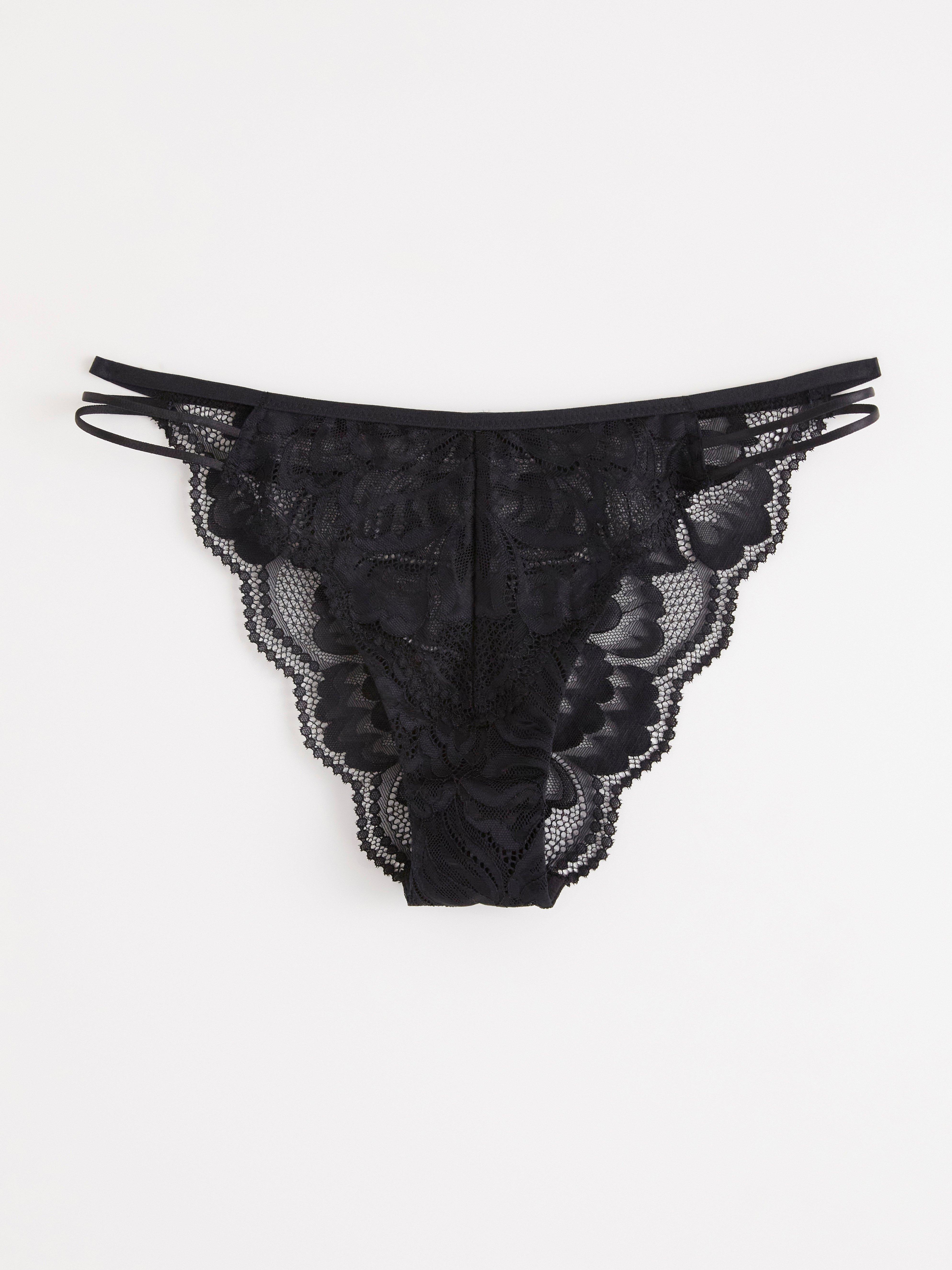 Brazilian Low - Lingerie - Black