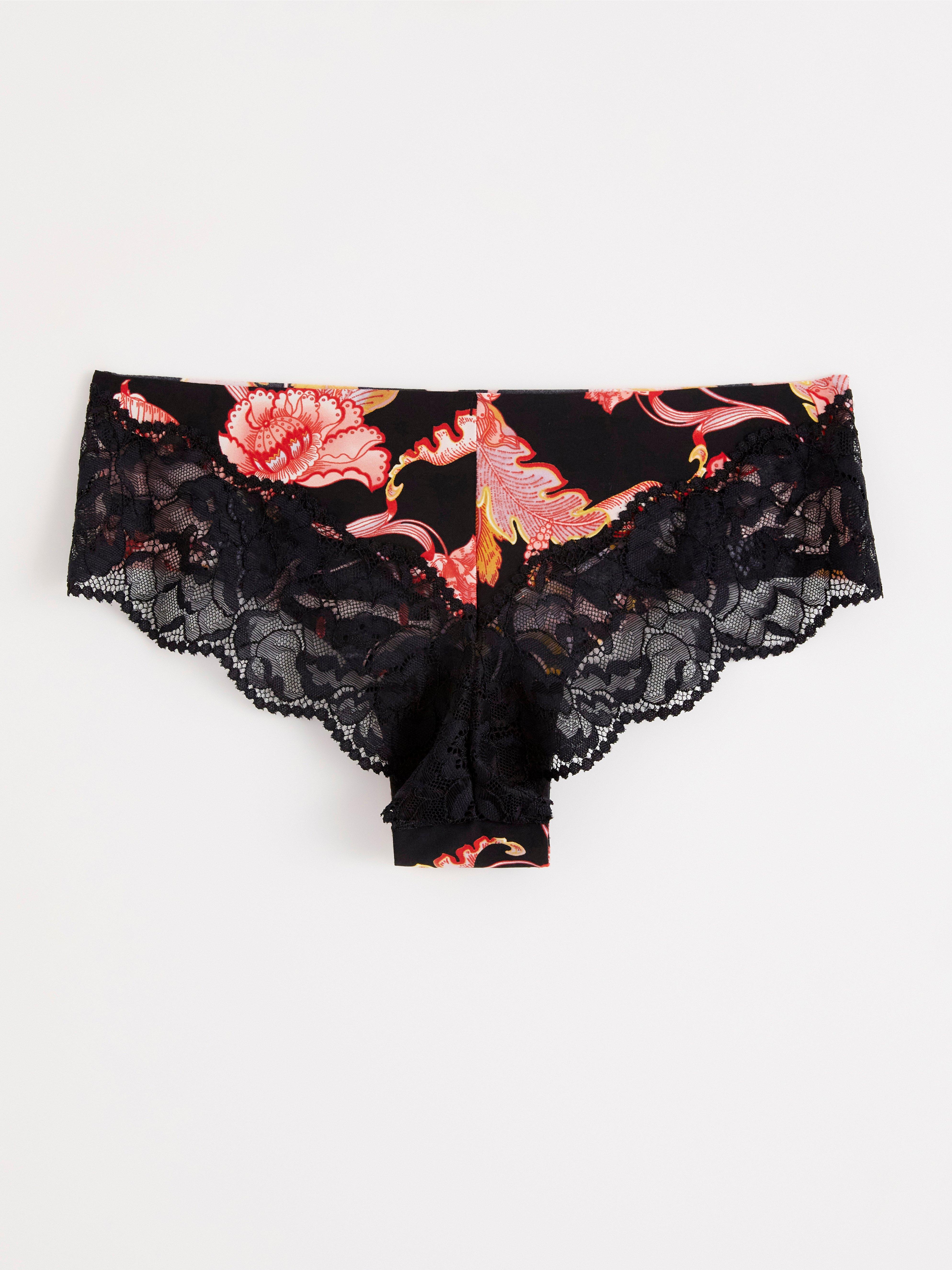Brazilian Low - Lingerie - Black
