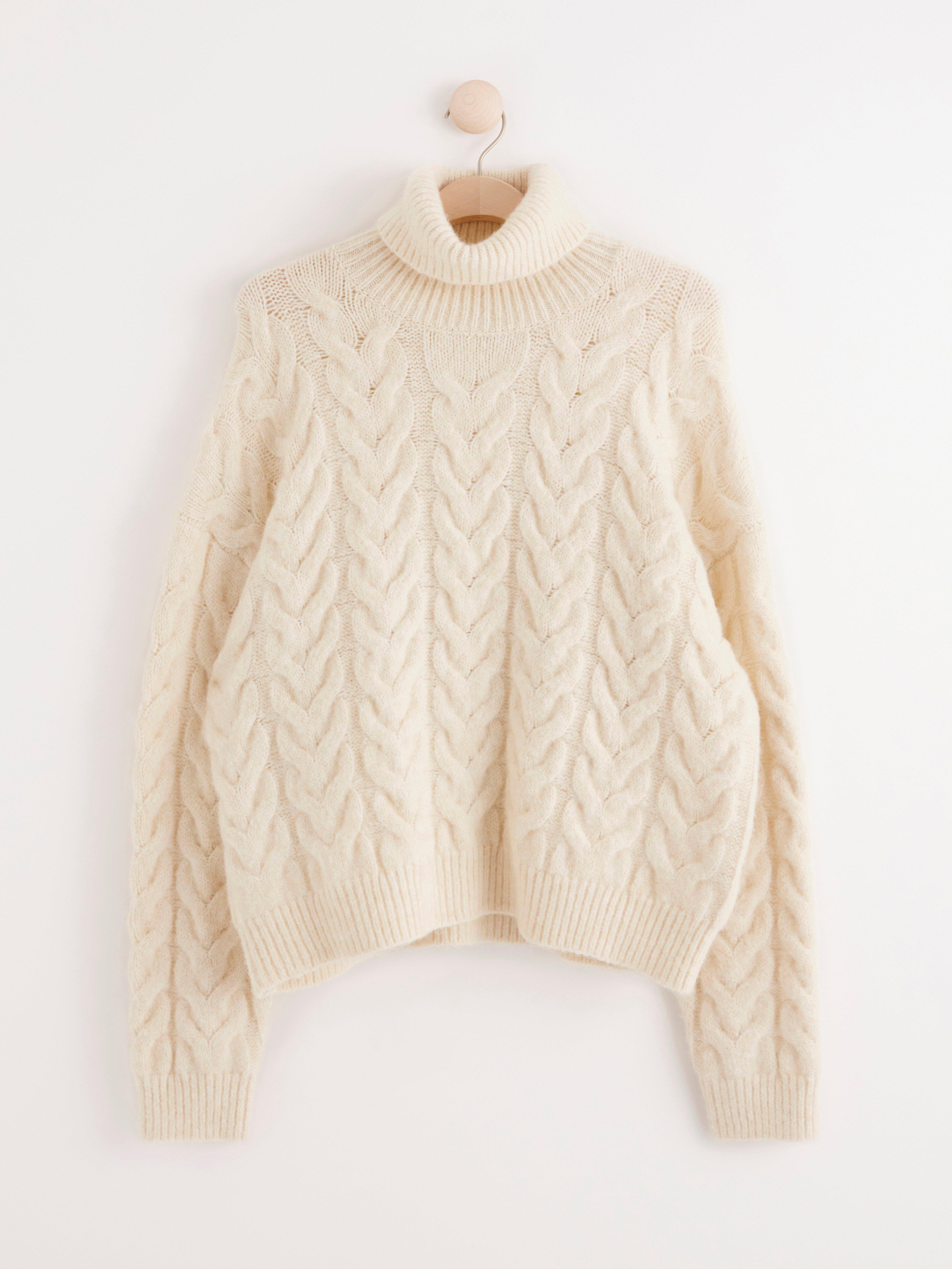 Pooloneule - Naiset - Valkoinen