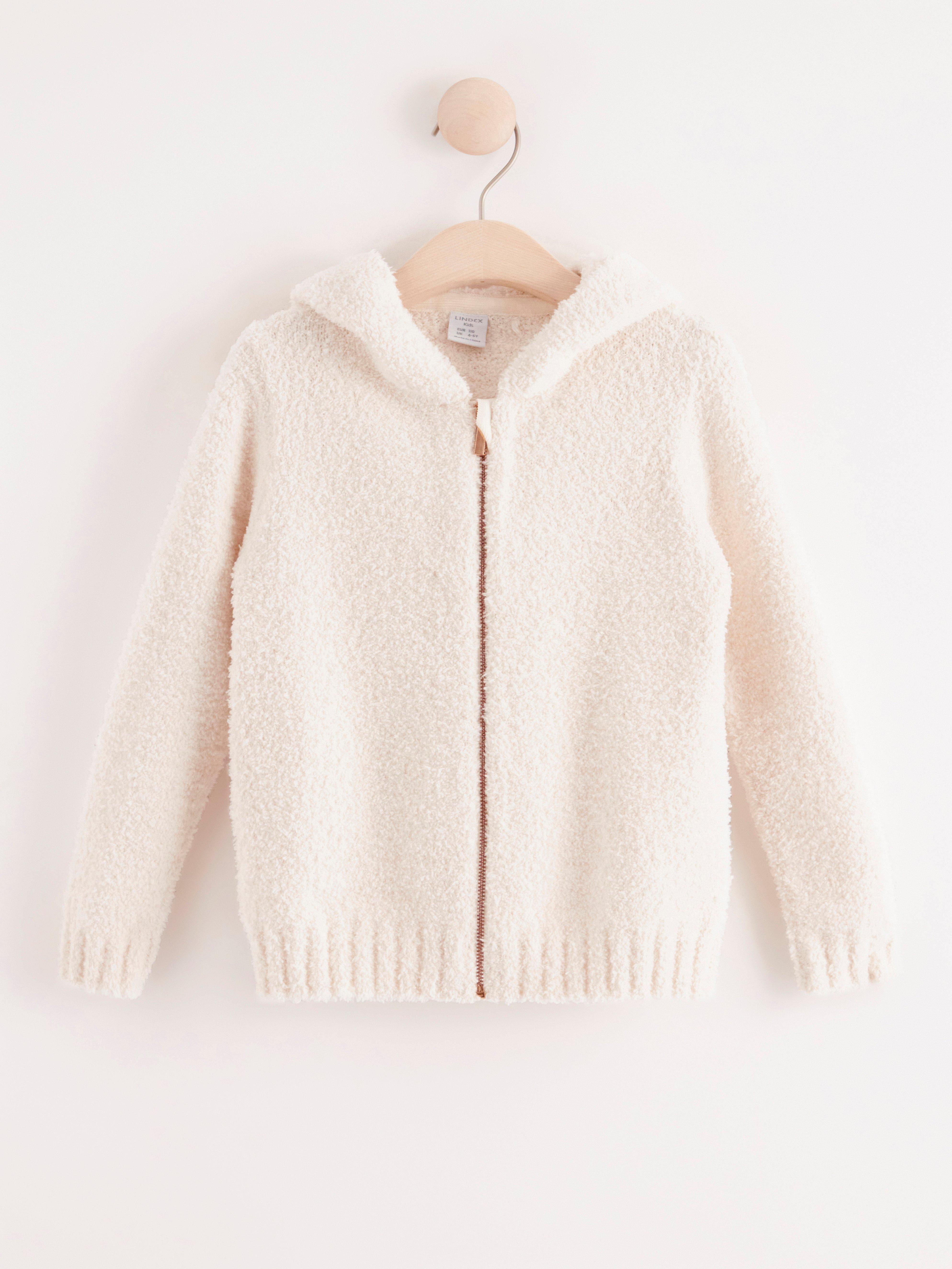 Sweatshirt - Barn - Vit