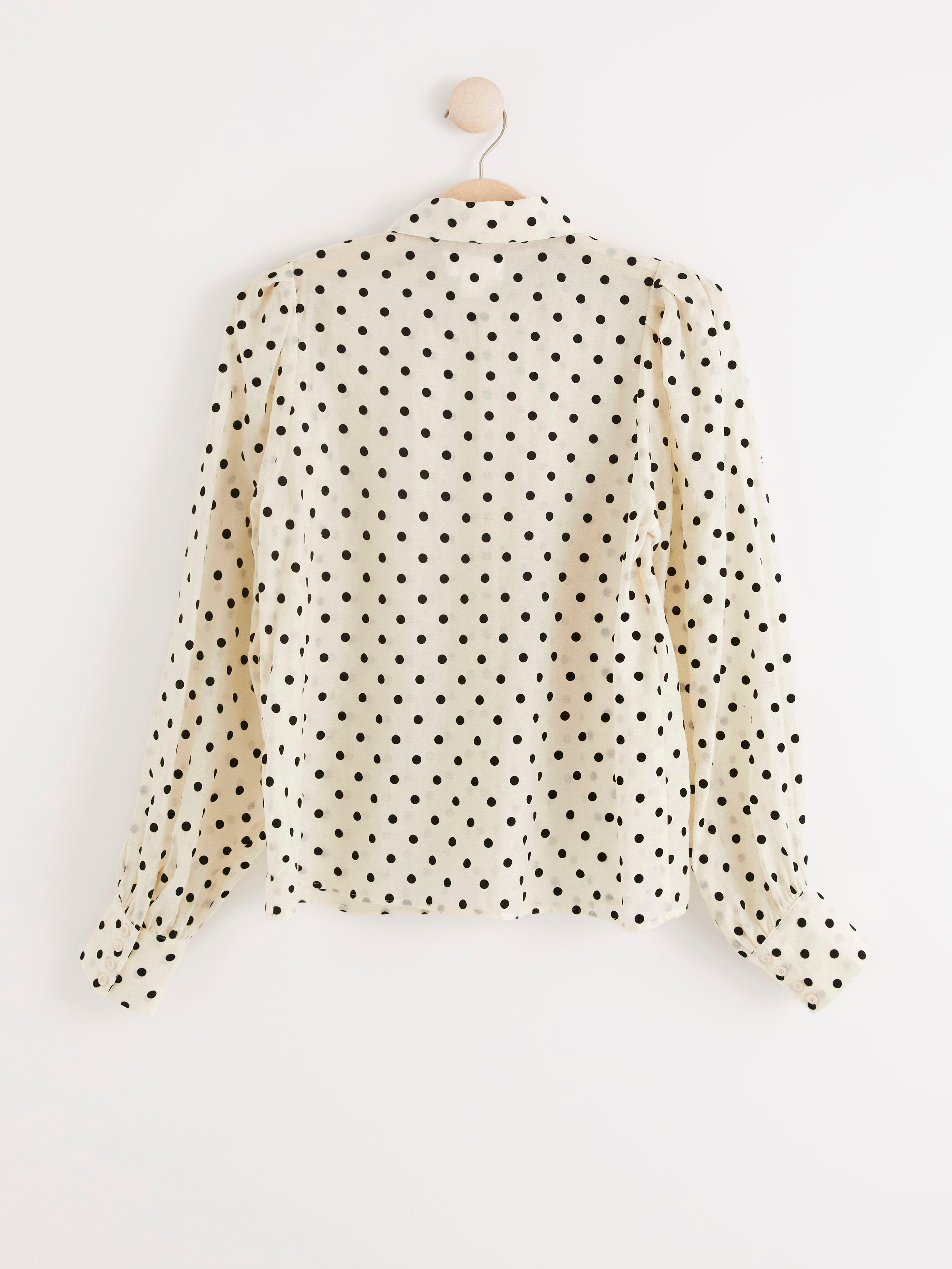 Bluse - Dame - Hvit